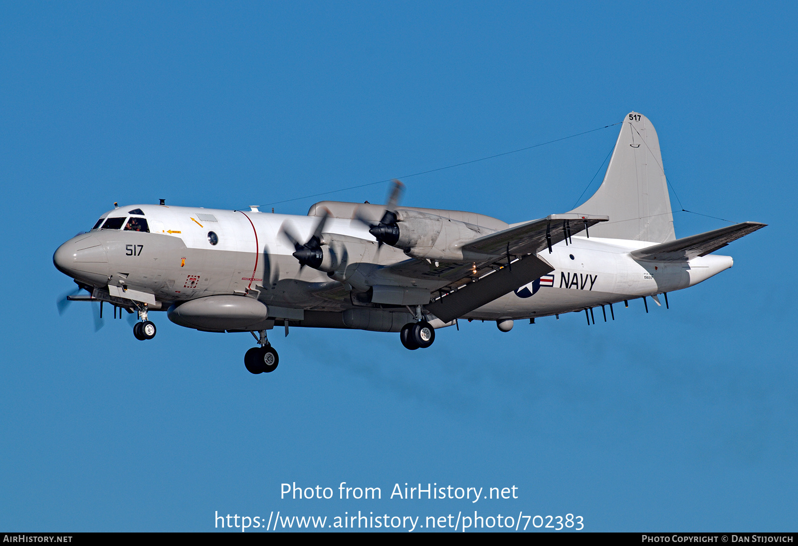 Aircraft Photo of 156517 | Lockheed EP-3E Orion (ARIES II) | USA - Navy ...