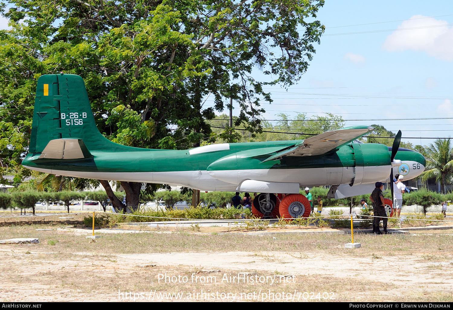 Aircraft Photo of 5156 | Douglas CB-26 | Brazil - Air Force | AirHistory.net #702402