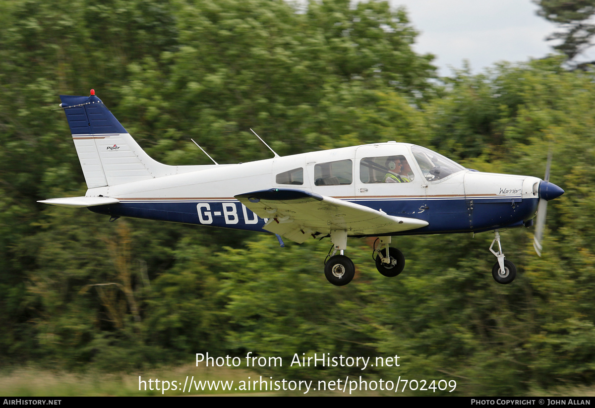 Aircraft Photo of G-BDGM | Piper PA-28-151 Cherokee Warrior | AirHistory.net #702409