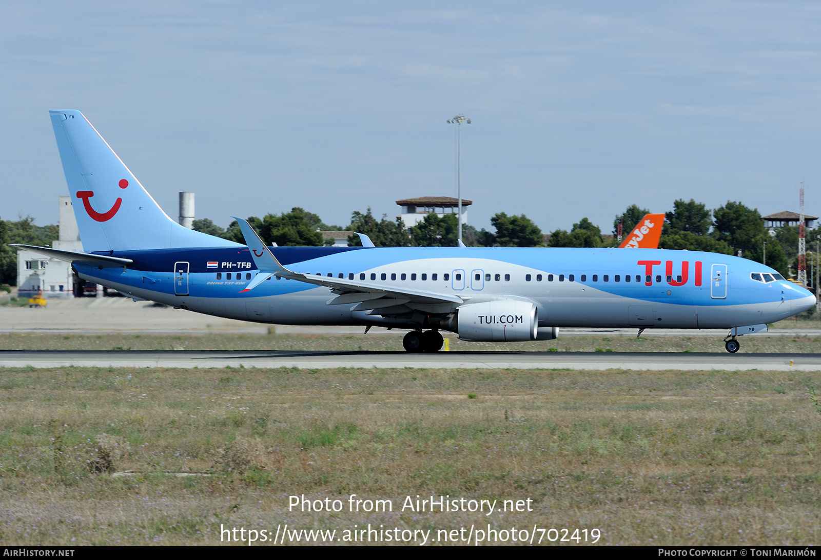 Aircraft Photo of PH-TFB | Boeing 737-8K5 | TUI | AirHistory.net #702419