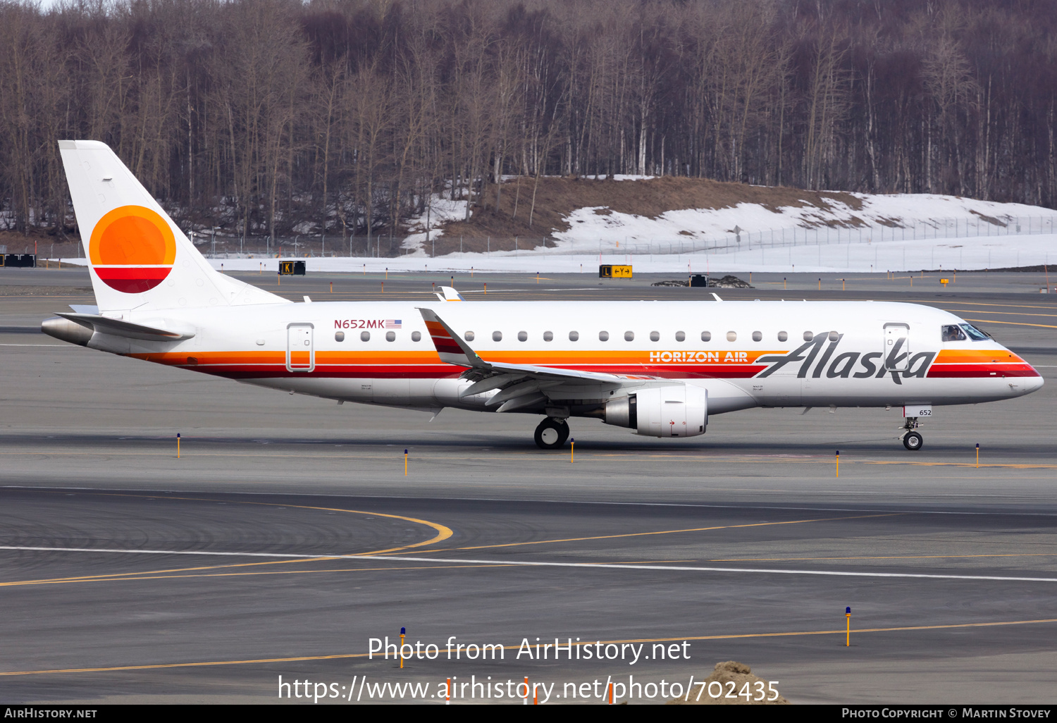 Aircraft Photo of N652MK | Embraer 175LR (ERJ-170-200LR) | Alaska Airlines | AirHistory.net #702435