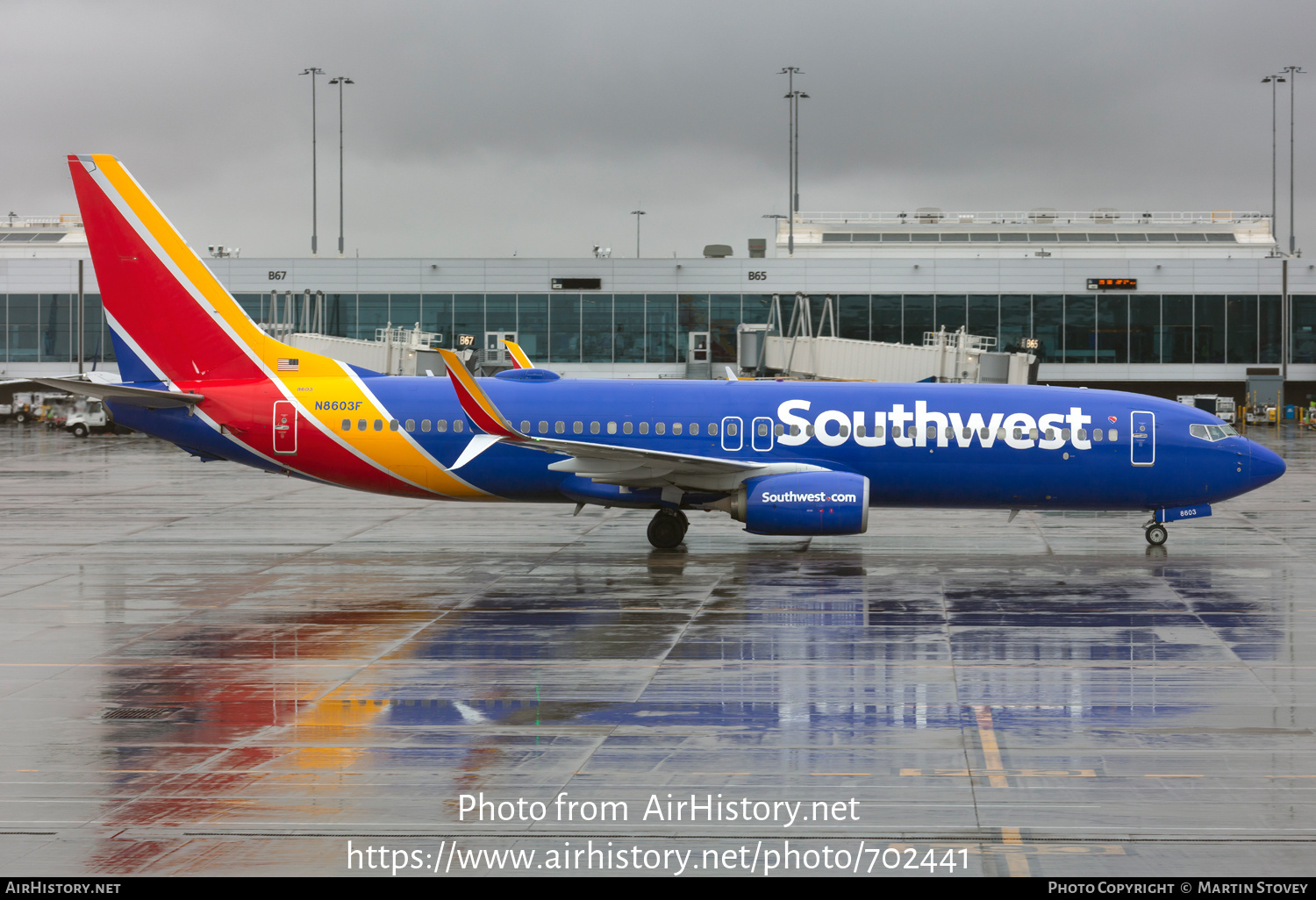 Aircraft Photo of N8603F | Boeing 737-8H4 | Southwest Airlines | AirHistory.net #702441