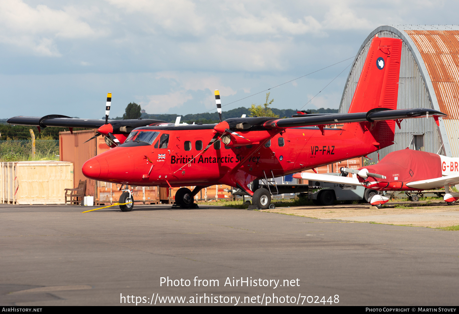 Aircraft Photo of VP-FAZ | De Havilland Canada DHC-6-300 Twin Otter | British Antarctic Survey | AirHistory.net #702448