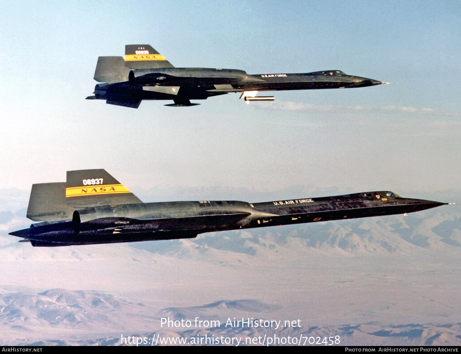 Aircraft Photo of 06937 | Lockheed SR-71A Blackbird | USA - Air Force ...