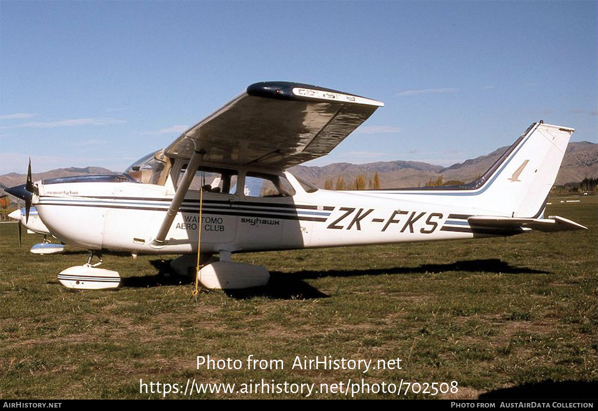 Aircraft Photo of ZK-FKS | Cessna 172M Skyhawk | Waitomo Aero Club | AirHistory.net #702508