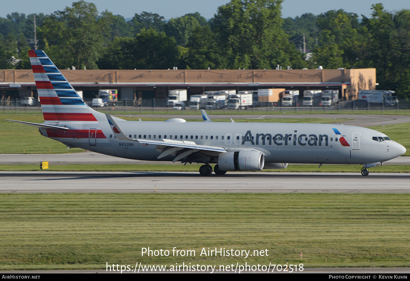 Aircraft Photo of N952NN | Boeing 737-823 | American Airlines | AirHistory.net #702518