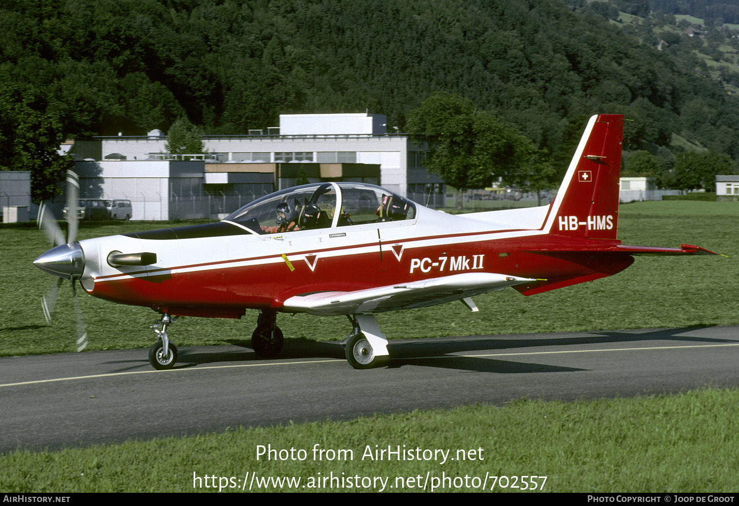 Aircraft Photo of HB-HMS | Pilatus PC-7 MkII | AirHistory.net #702557