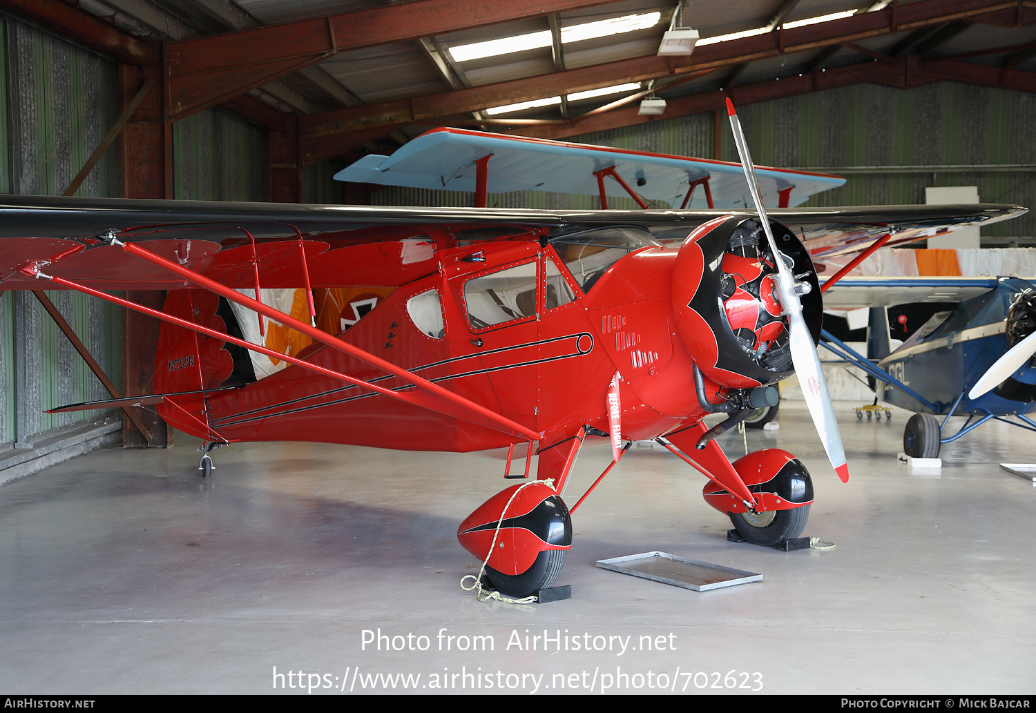 Aircraft Photo of N538W | Monocoupe 90A | AirHistory.net #702623