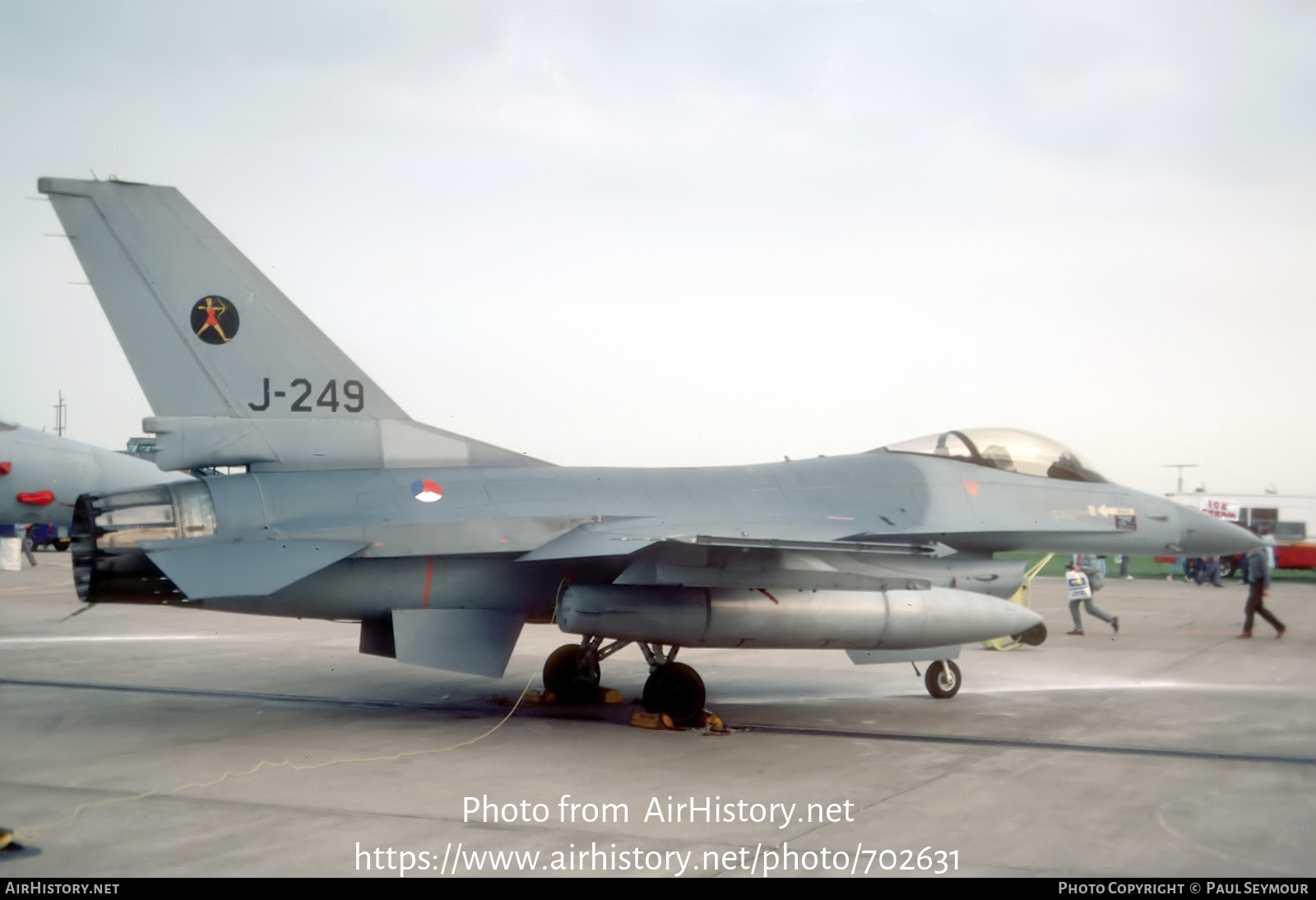 Aircraft Photo of J-249 | General Dynamics F-16A Fighting Falcon | Netherlands - Air Force | AirHistory.net #702631