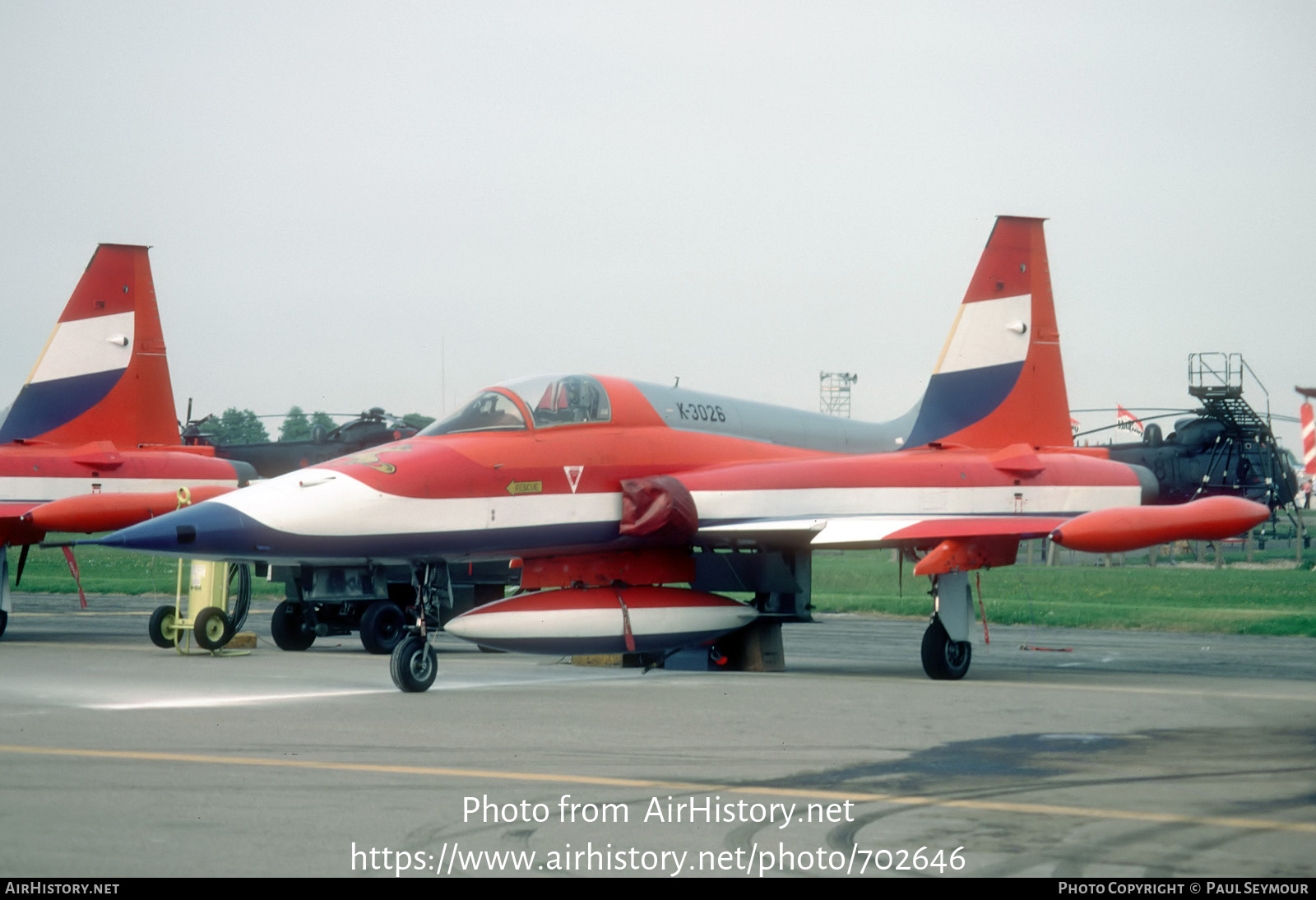Aircraft Photo of K-3026 | Canadair NF-5A | Netherlands - Air Force | AirHistory.net #702646
