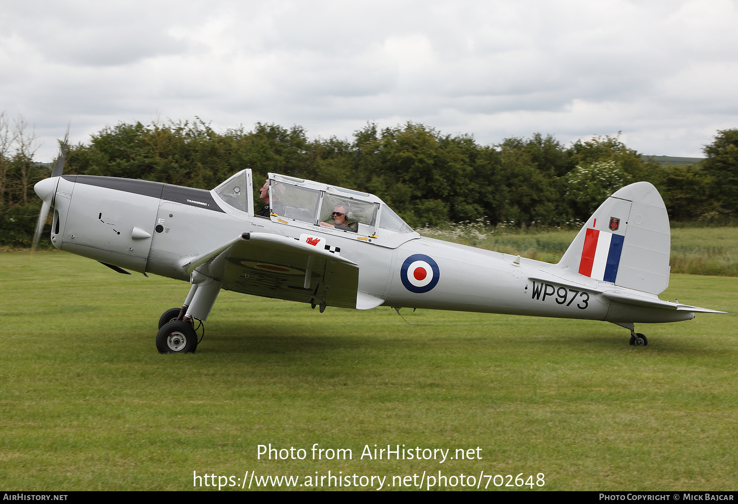 Aircraft Photo of G-BCPU / WP973 | De Havilland Canada DHC-1 Chipmunk Mk22 | UK - Air Force | AirHistory.net #702648