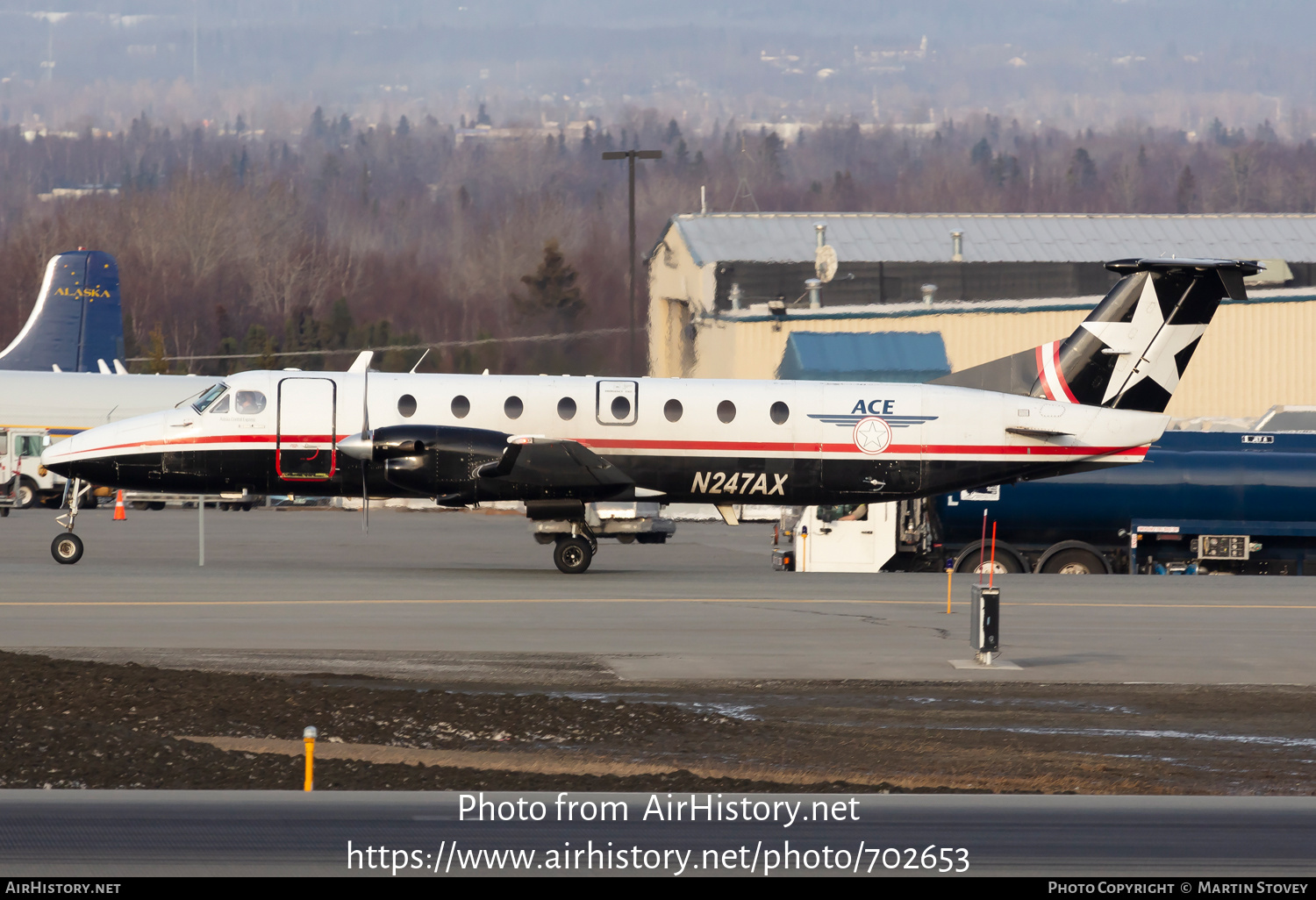 Aircraft Photo of N247AX | Beech 1900C-1(F) | Alaska Central Express - ACE | AirHistory.net #702653