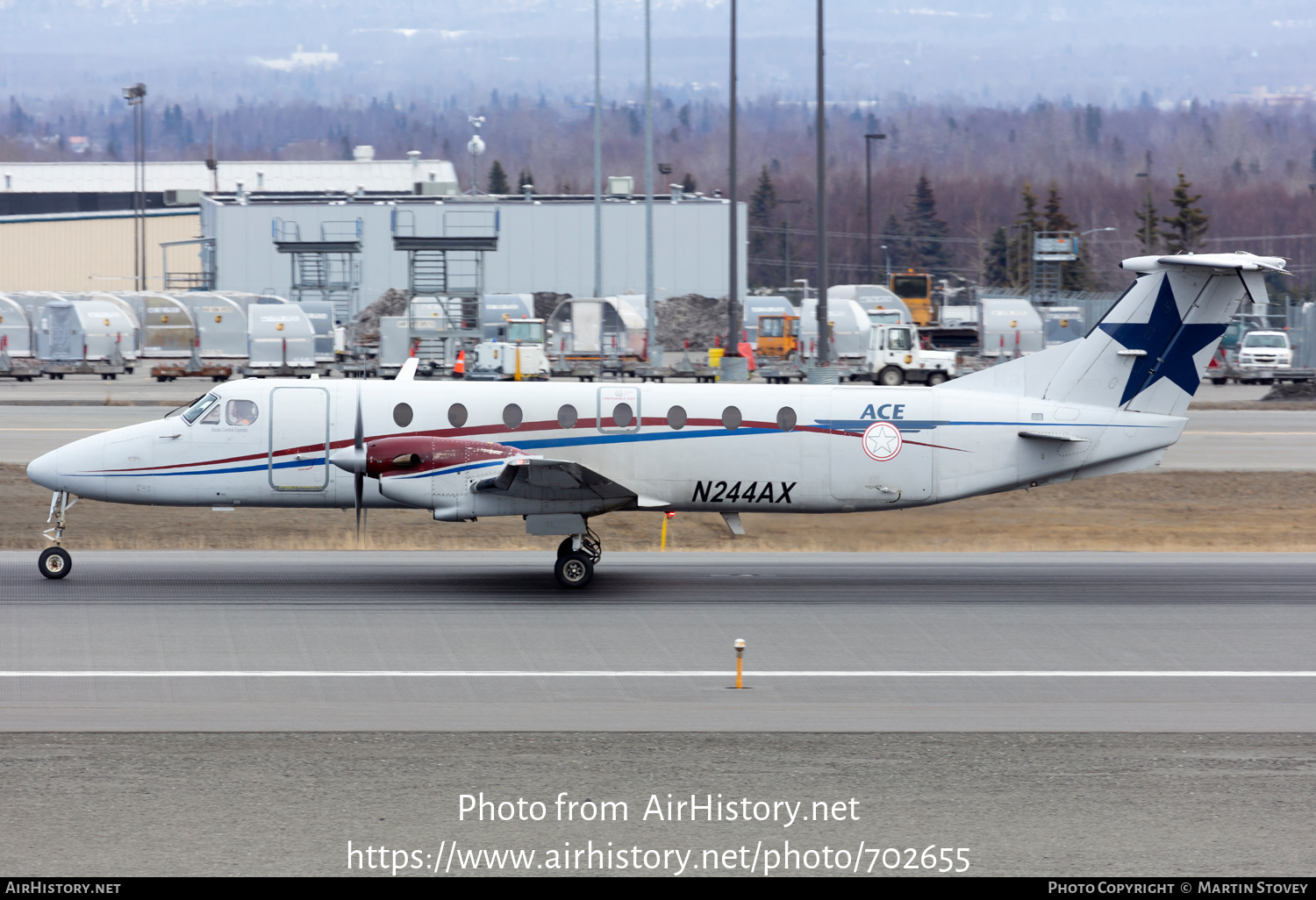 Aircraft Photo of N244AX | Beech 1900C-1 | Alaska Central Express - ACE | AirHistory.net #702655