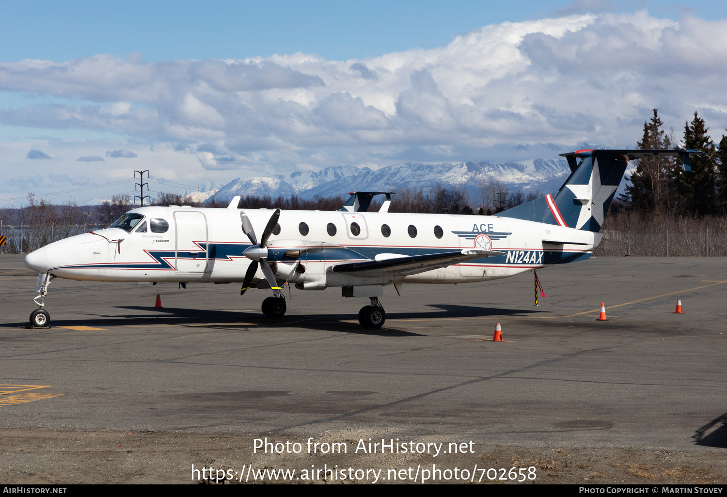 Aircraft Photo of N124AX | Beech 1900C-1 | Alaska Central Express - ACE | AirHistory.net #702658