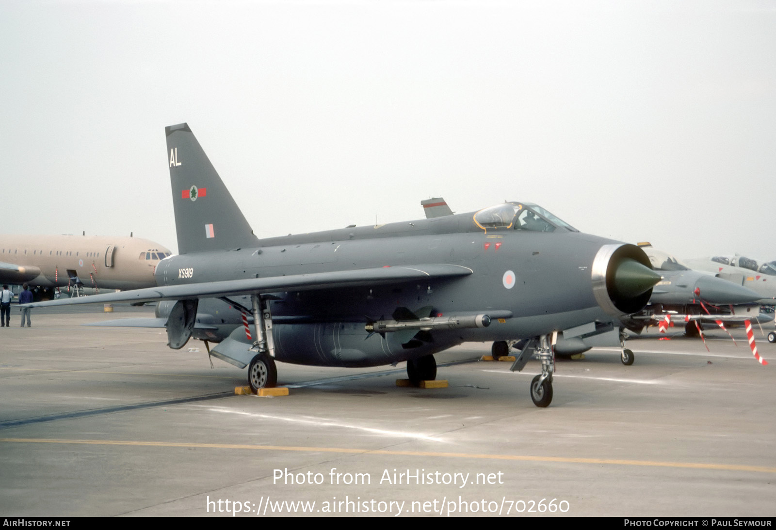 Aircraft Photo of XS919 | English Electric Lightning F6 | UK - Air Force | AirHistory.net #702660