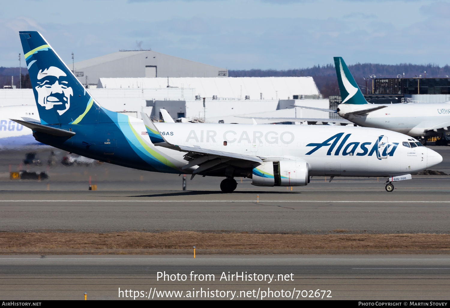 Aircraft Photo of N626AS | Boeing 737-790 (BDSF) | Alaska Air Cargo | AirHistory.net #702672