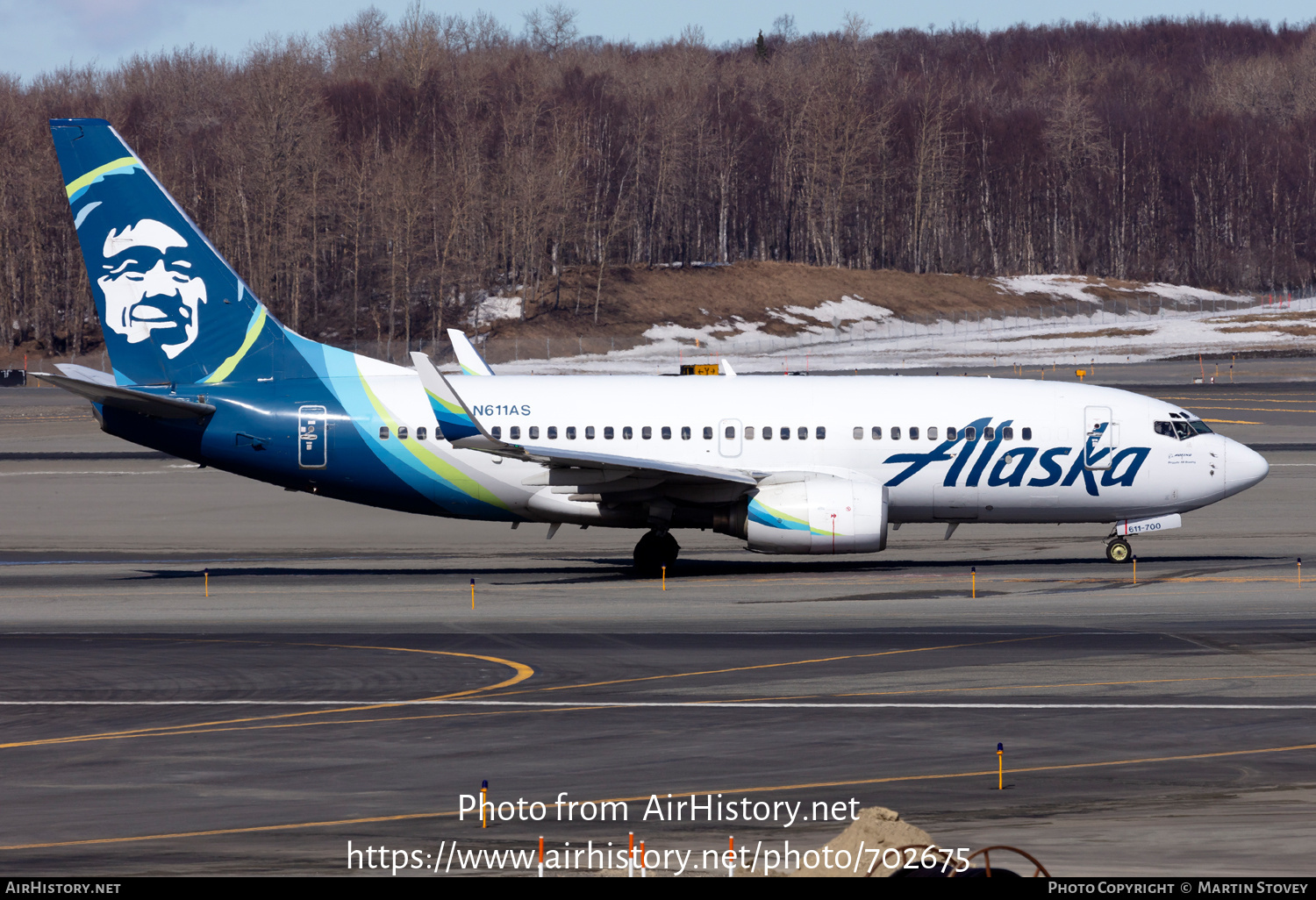 Aircraft Photo of N611AS | Boeing 737-790 | Alaska Airlines | AirHistory.net #702675