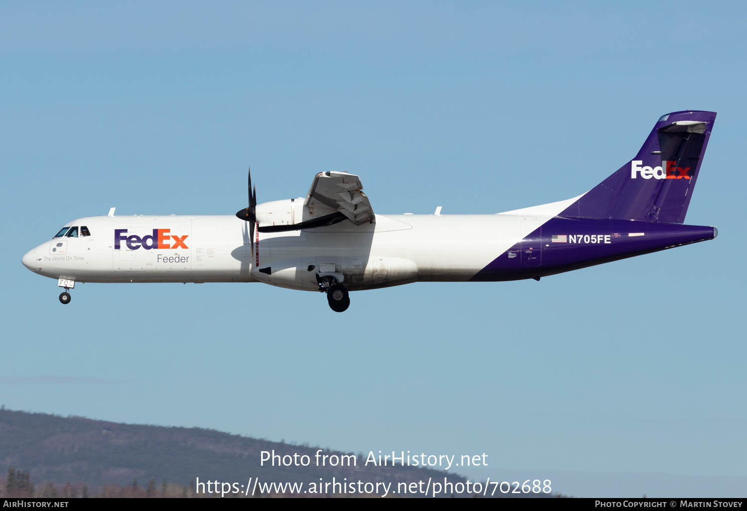 Aircraft Photo of N705FE | ATR ATR-72-600F (ATR-72-212A) | FedEx Feeder | AirHistory.net #702688
