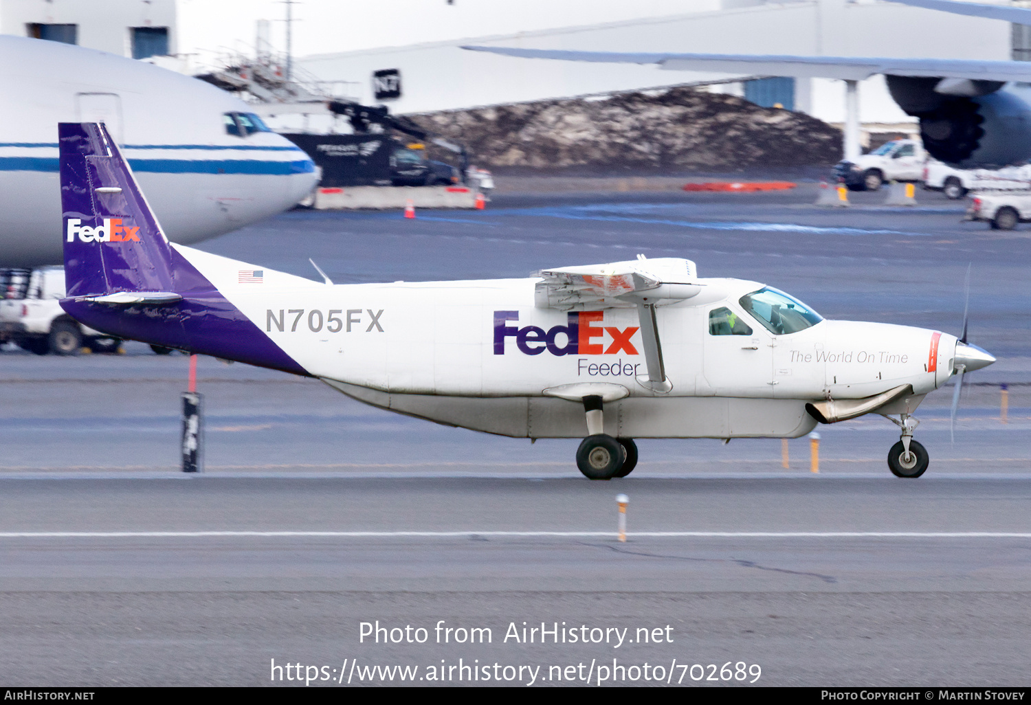 Aircraft Photo of N705FX | Cessna 208B Super Cargomaster | FedEx Feeder | AirHistory.net #702689