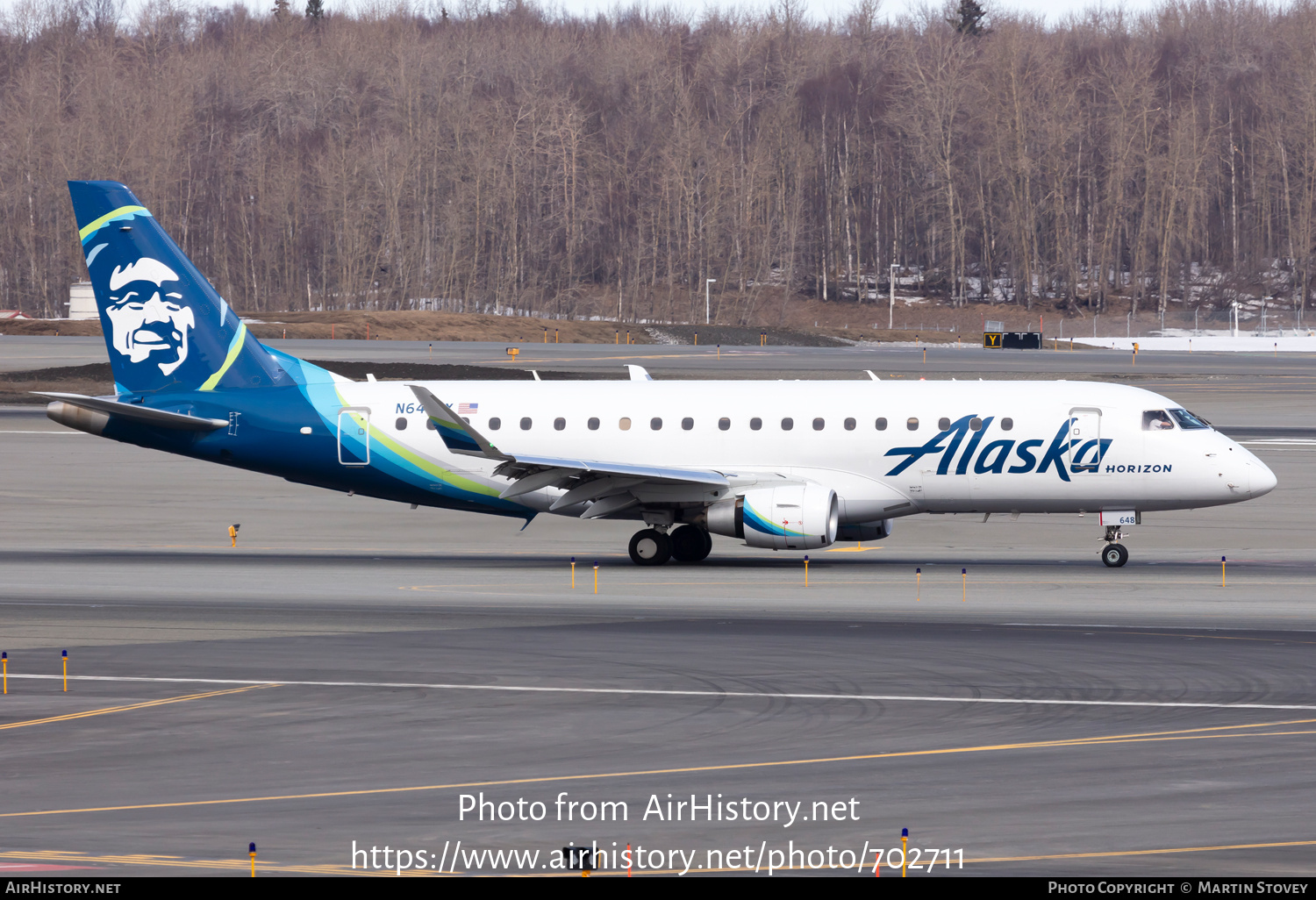 Aircraft Photo of N648QX | Embraer 175LR (ERJ-170-200LR) | Alaska Airlines | AirHistory.net #702711
