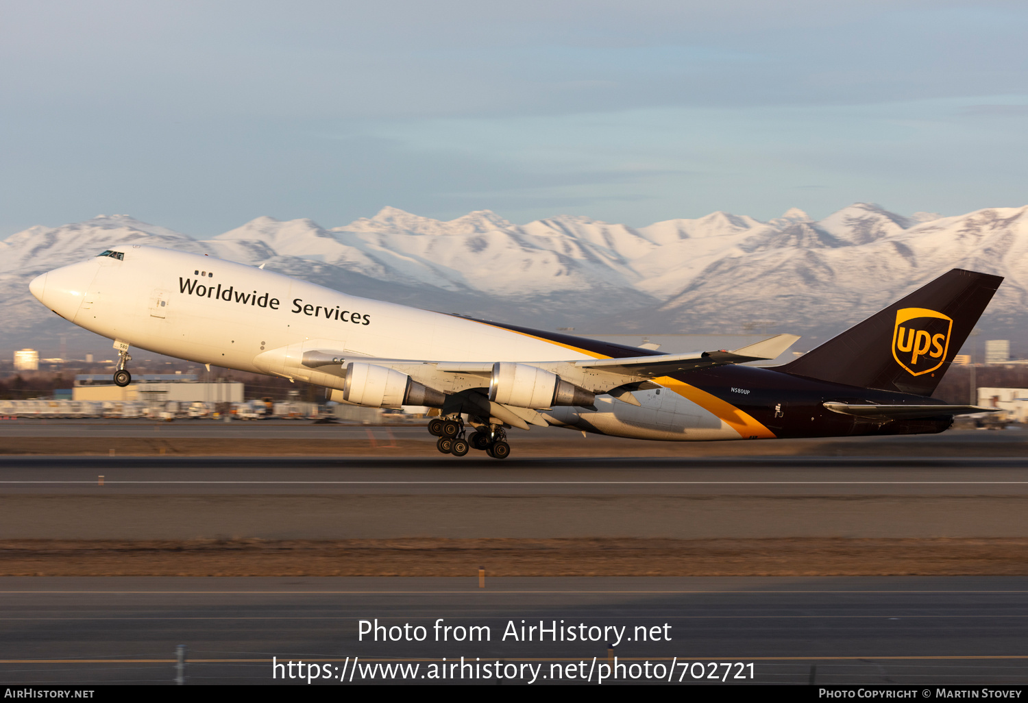 Aircraft Photo of N580UP | Boeing 747-428F/SCD | United Parcel Service - UPS | AirHistory.net #702721