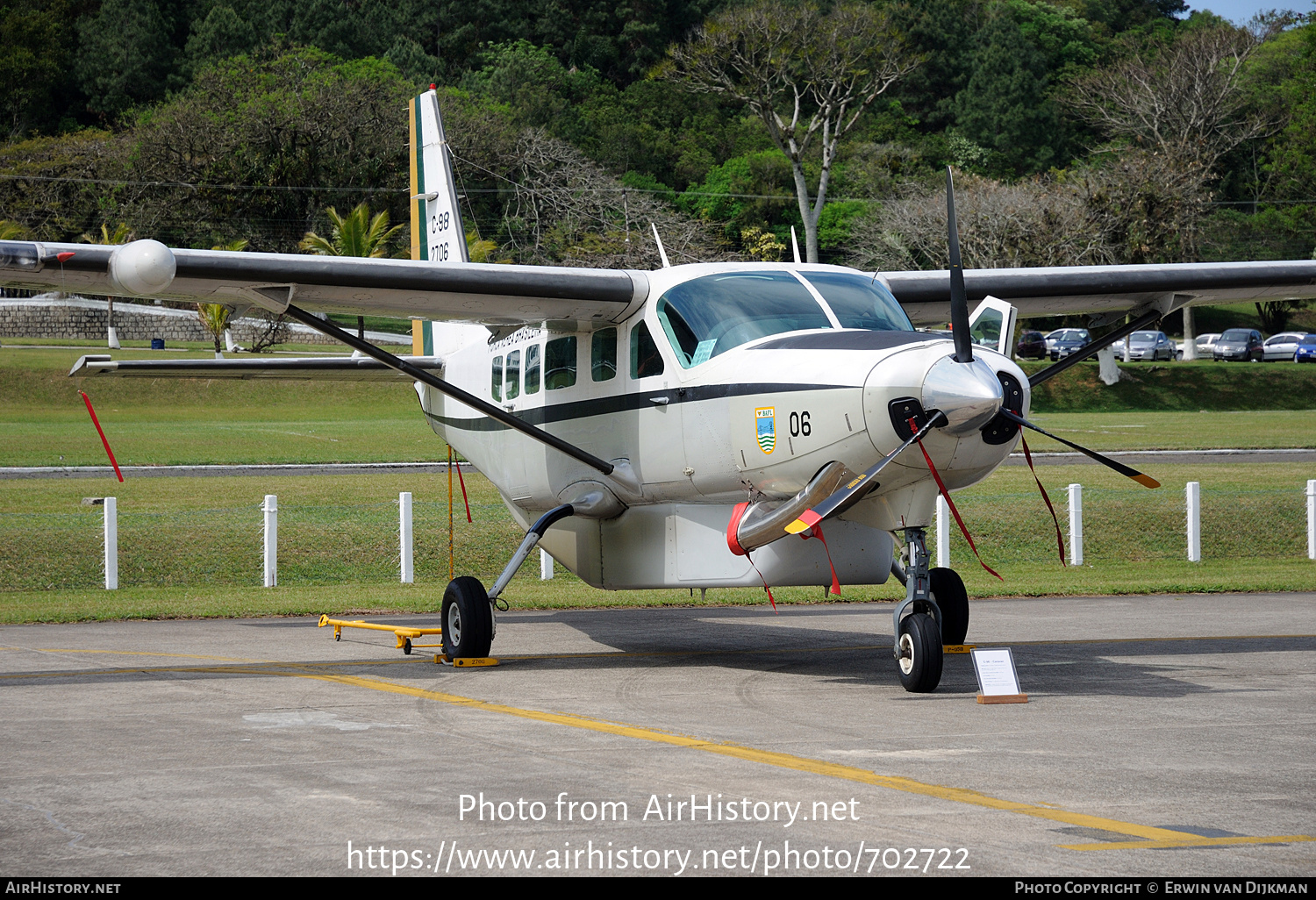 Aircraft Photo of 2706 | Cessna C-98 Caravan I (208) | Brazil - Air Force | AirHistory.net #702722