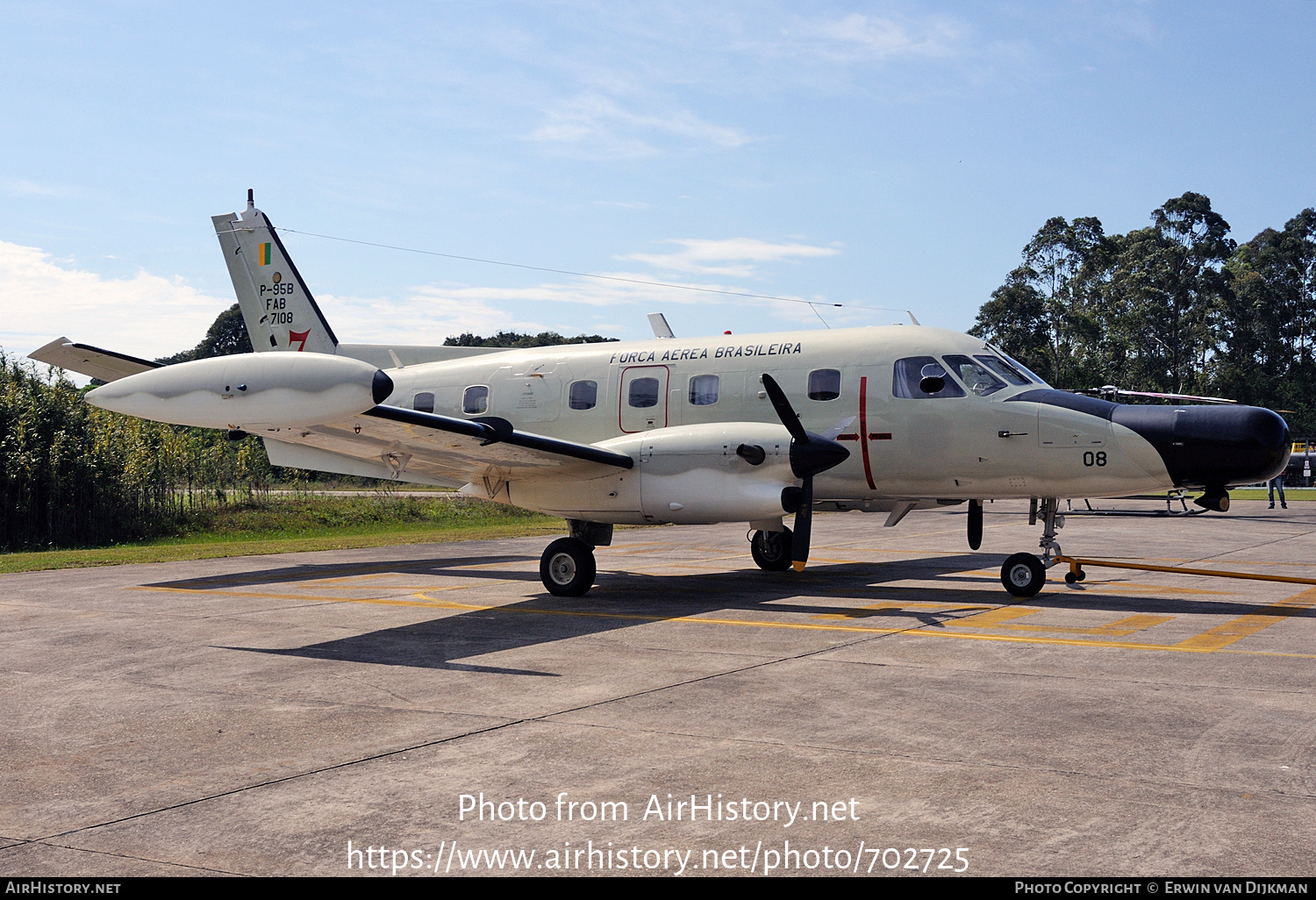Aircraft Photo of 7108 | Embraer P-95 Bandeirulha | Brazil - Air Force | AirHistory.net #702725