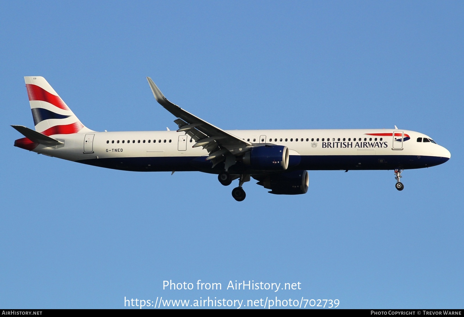 Aircraft Photo of G-TNED | Airbus A321-251NX | British Airways | AirHistory.net #702739
