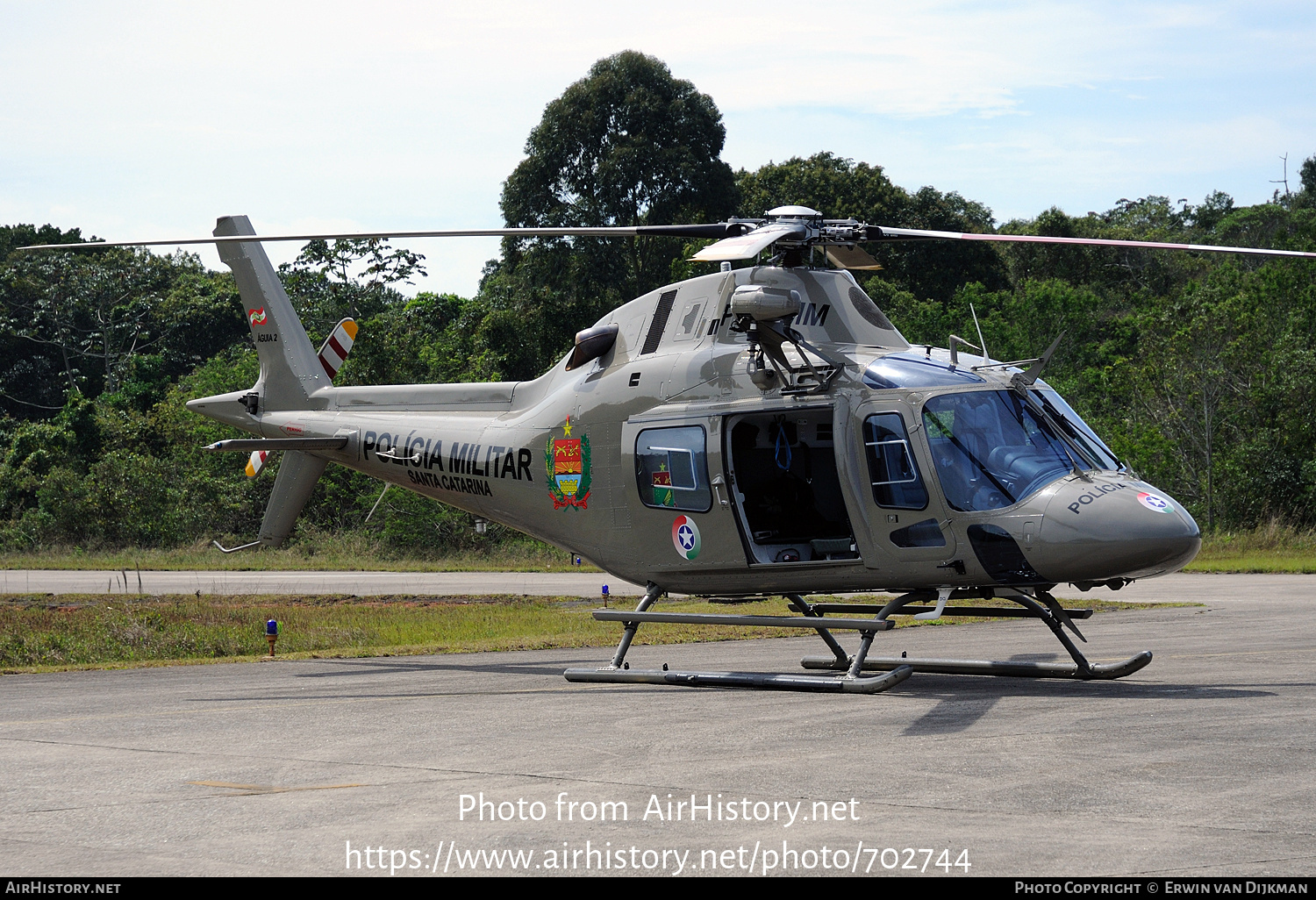 Aircraft Photo of PR-PMM | AgustaWestland AW-119 MkII Koala (AW-119 Ke) | Policia Militar Santa Catarina | AirHistory.net #702744