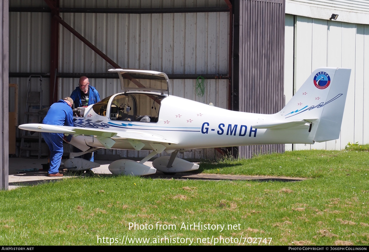 Aircraft Photo of G-SMDH | Europa Aircraft Europa XS Trigear | AirHistory.net #702747