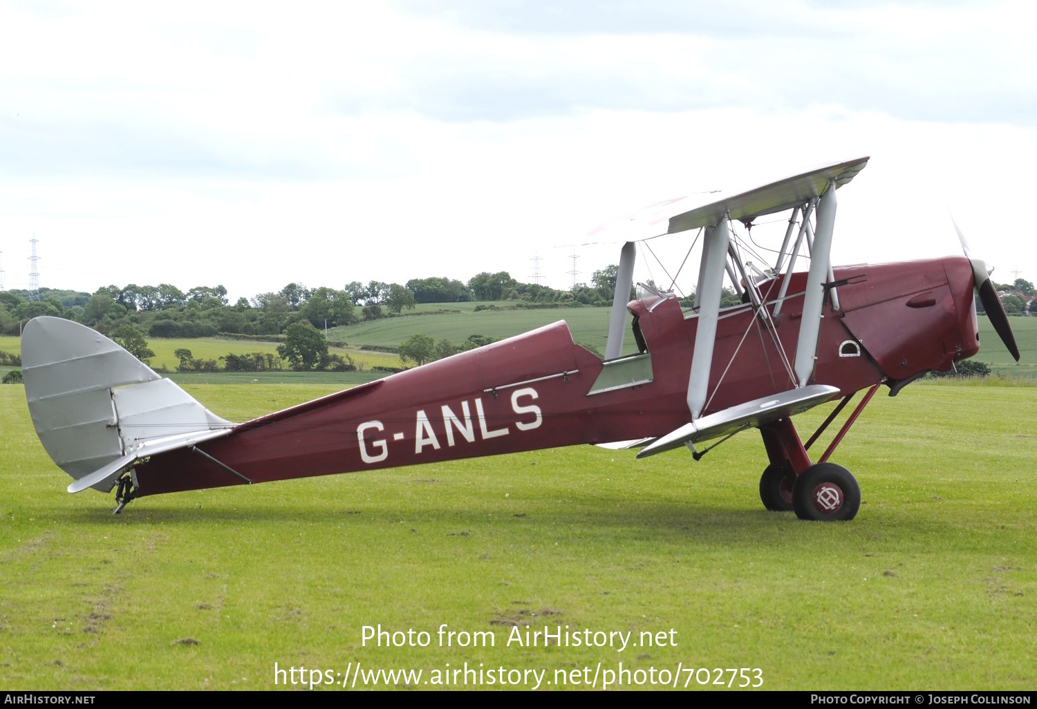 Aircraft Photo of G-ANLS | De Havilland D.H. 82A Tiger Moth II | AirHistory.net #702753