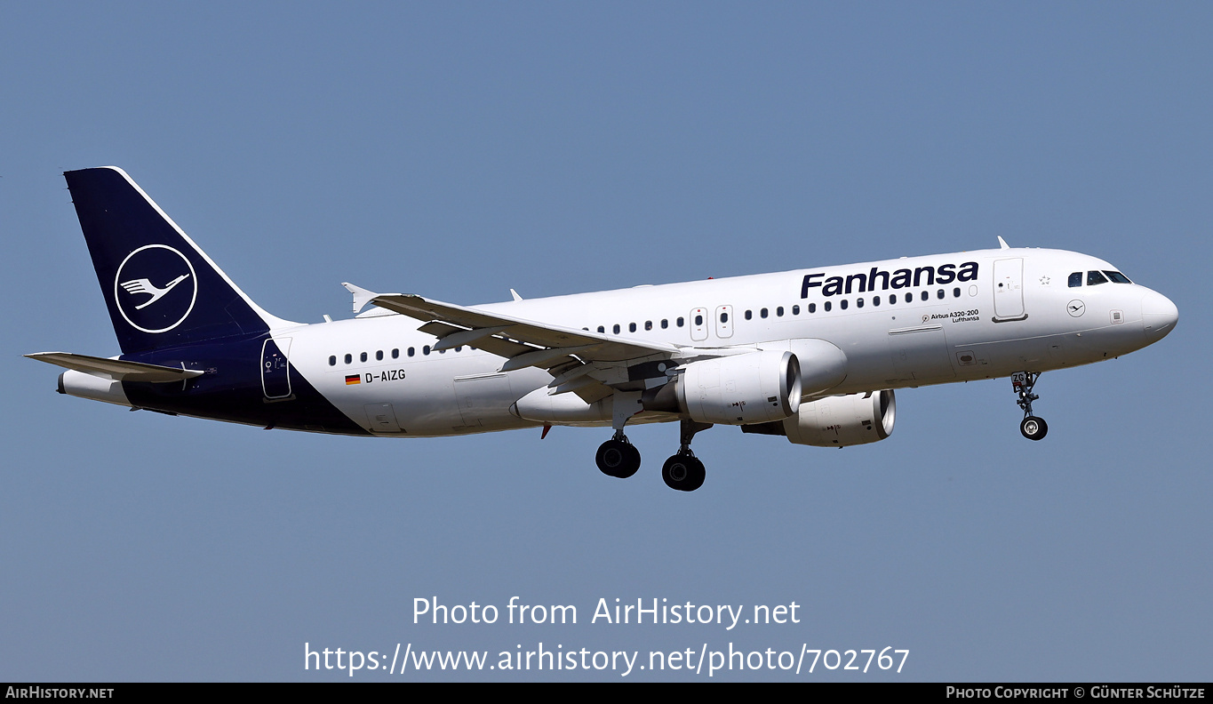 Aircraft Photo of D-AIZG | Airbus A320-214 | Lufthansa | AirHistory.net #702767