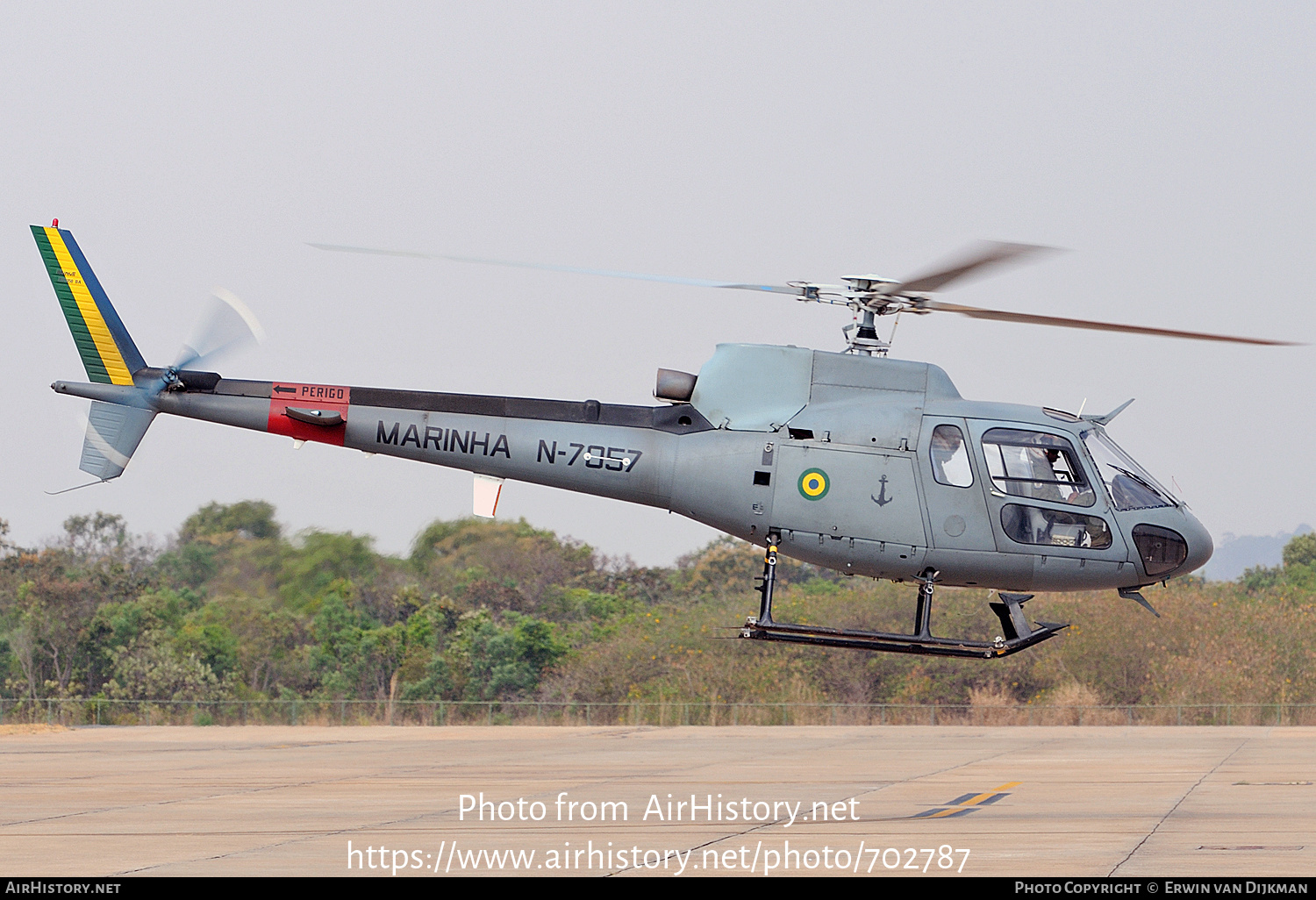Aircraft Photo of N-7057 | Helibras UH-12 Esquilo (AS-350B) | Brazil - Navy | AirHistory.net #702787