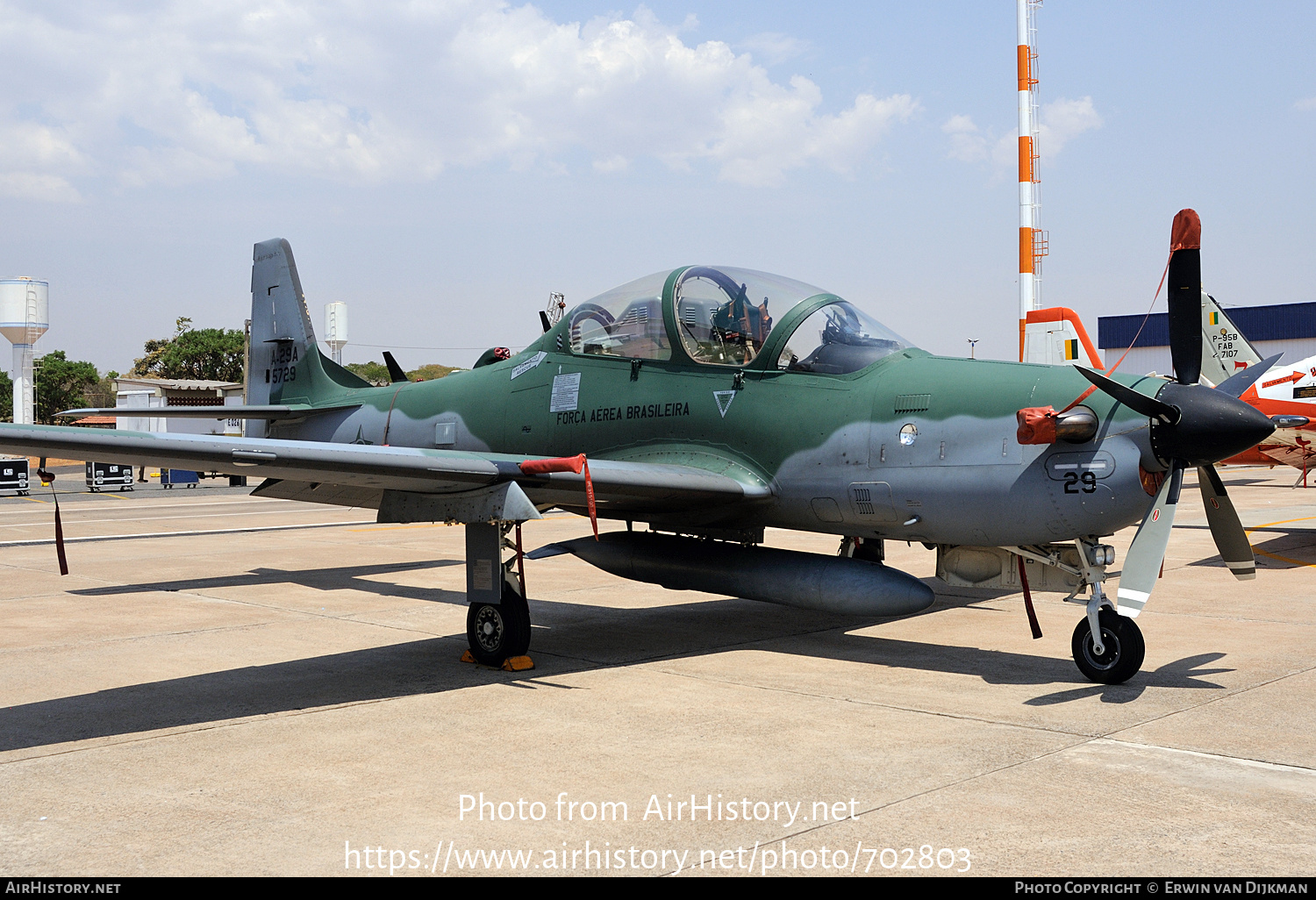 Aircraft Photo of 5729 | Embraer A-29A Super Tucano | Brazil - Air Force | AirHistory.net #702803