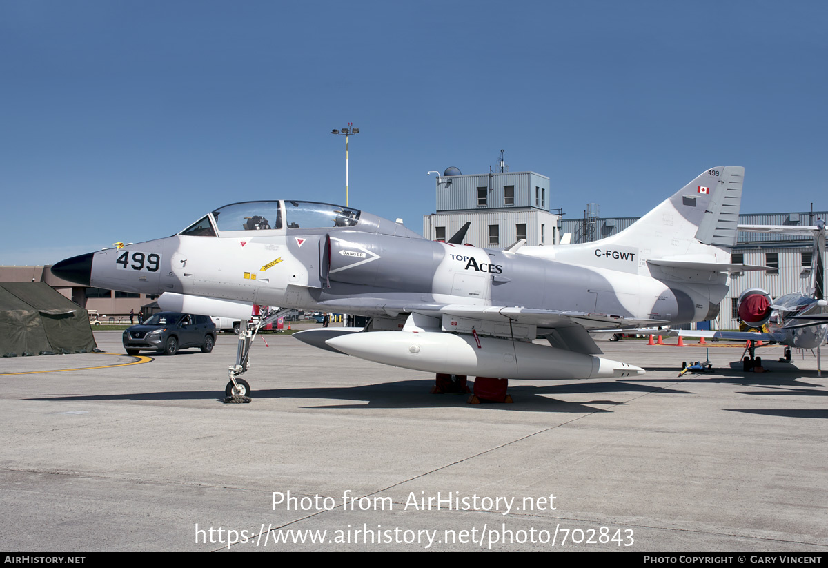 Aircraft Photo of C-FGWT | Douglas TA-4J Skyhawk | Top Aces | AirHistory.net #702843