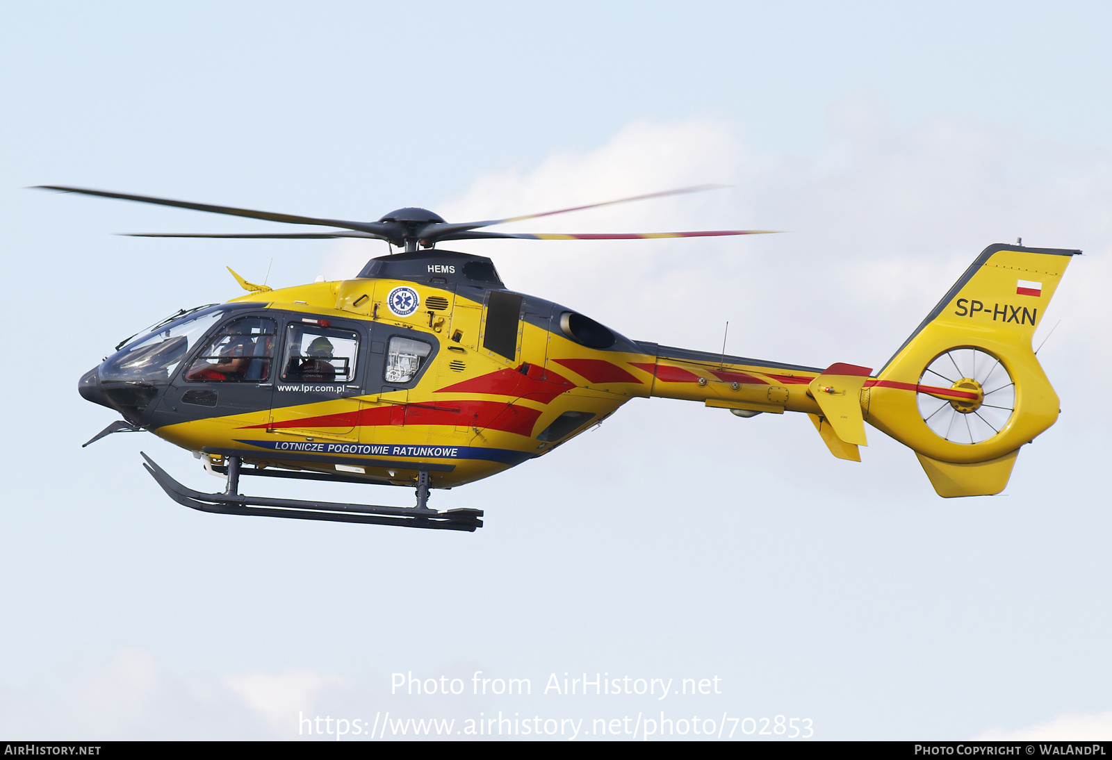 Aircraft Photo of SP-HXN | Eurocopter EC-135P-2+ | Polish Medical Air Rescue - Lotnicze Pogotowie Ratunkowe - LPR | AirHistory.net #702853
