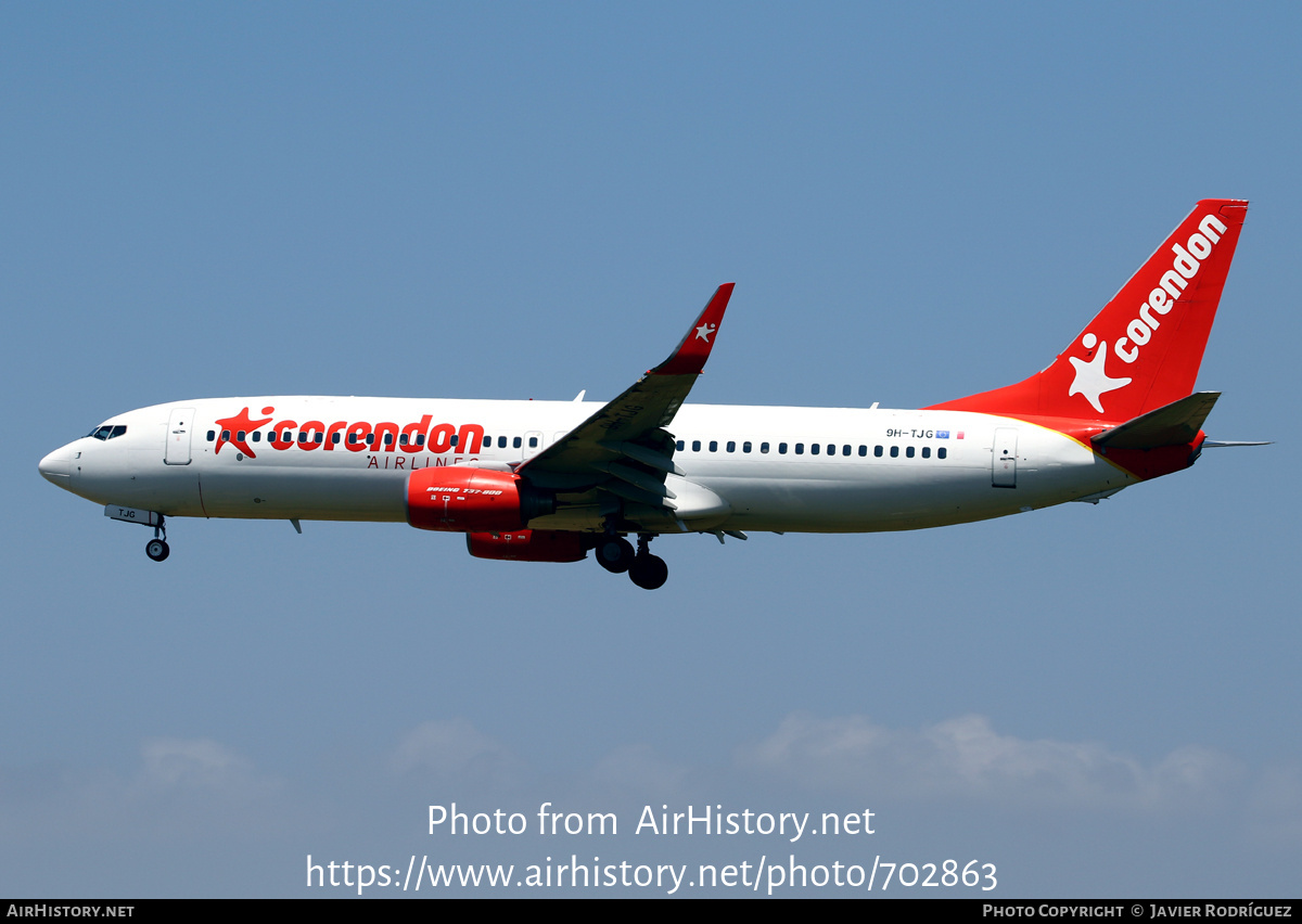 Aircraft Photo of 9H-TJG | Boeing 737-86J | Corendon Airlines | AirHistory.net #702863