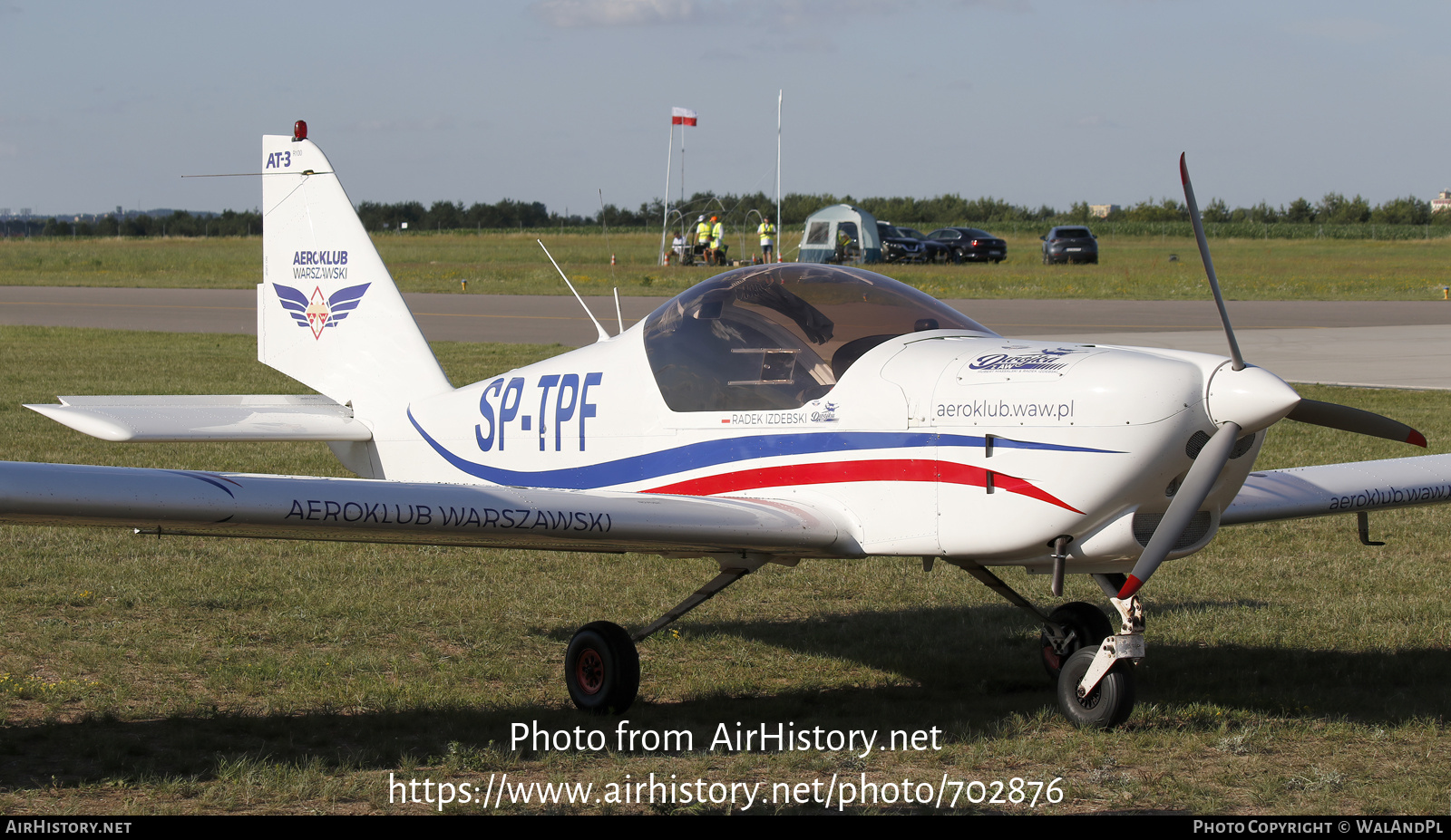Aircraft Photo of SP-TPF | Aero AT-3 R100 | Aeroklub Warszawski | AirHistory.net #702876