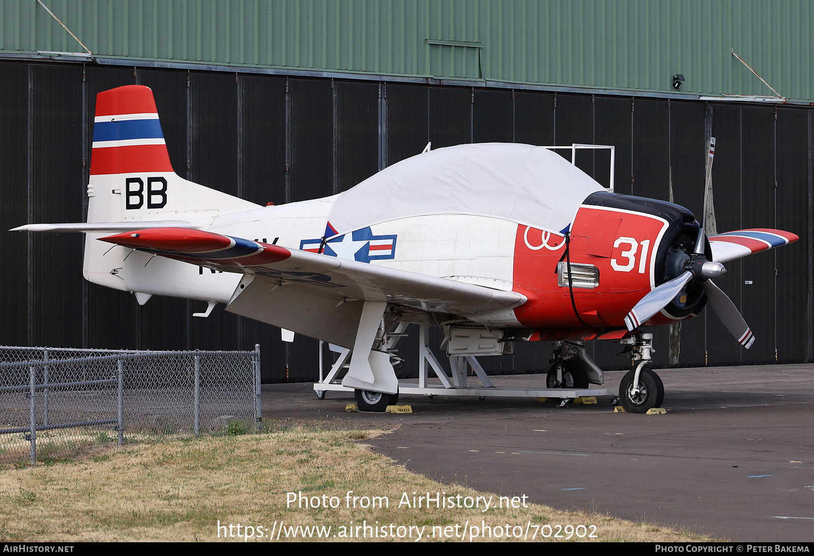 Aircraft Photo of N302NA | North American T-28A Trojan | USA - Navy | AirHistory.net #702902