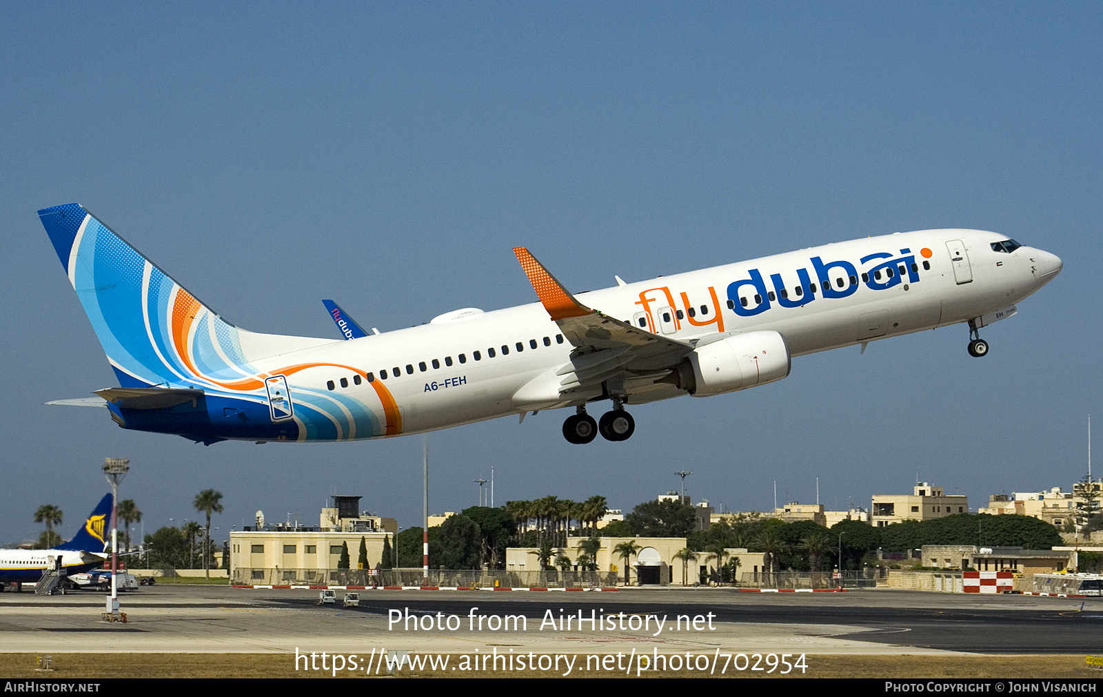 Aircraft Photo of A6-FEH | Boeing 737-8KN | Flydubai | AirHistory.net #702954