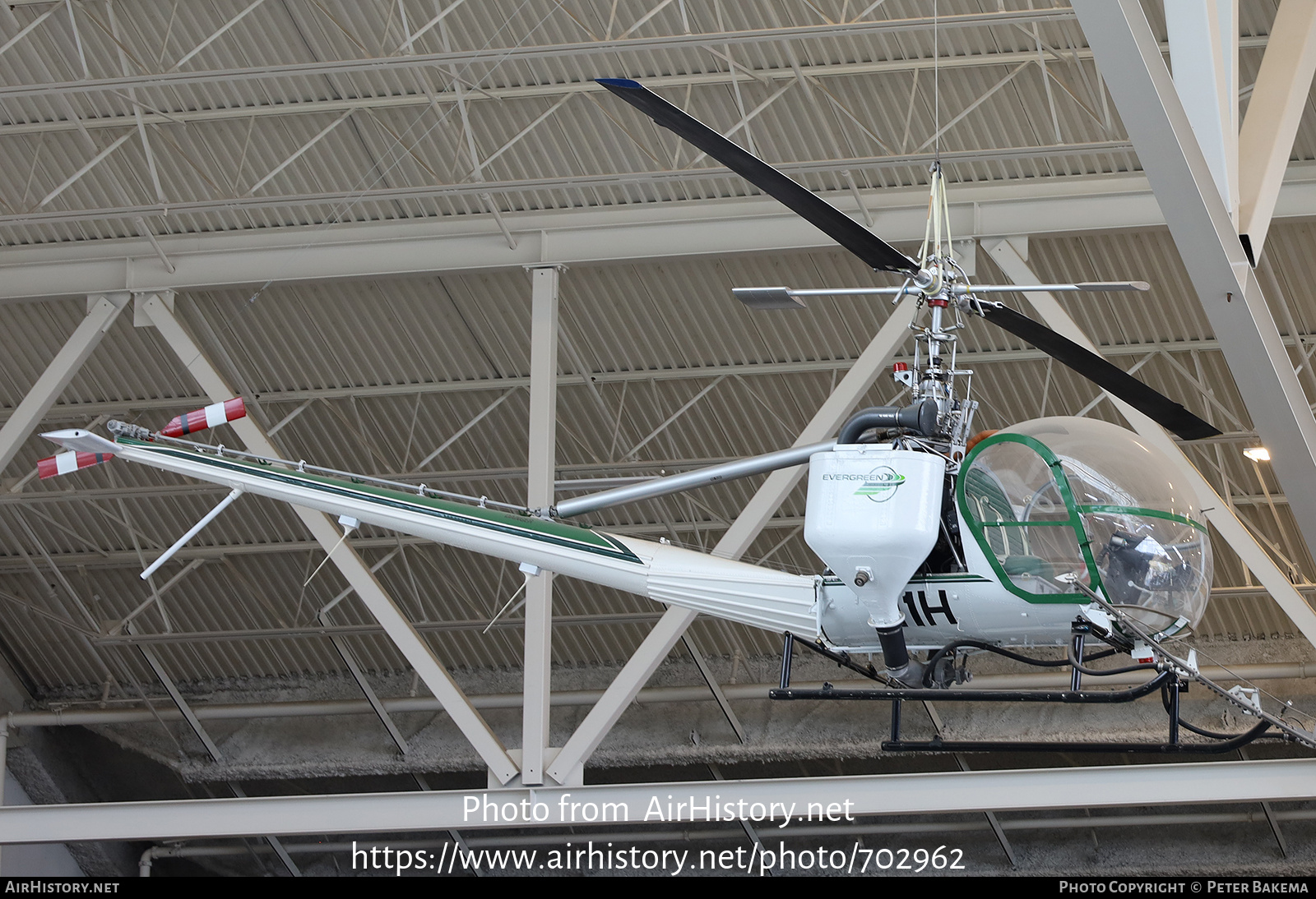 Aircraft Photo of N1H | Hiller UH-12E | Evergreen Helicopters | AirHistory.net #702962