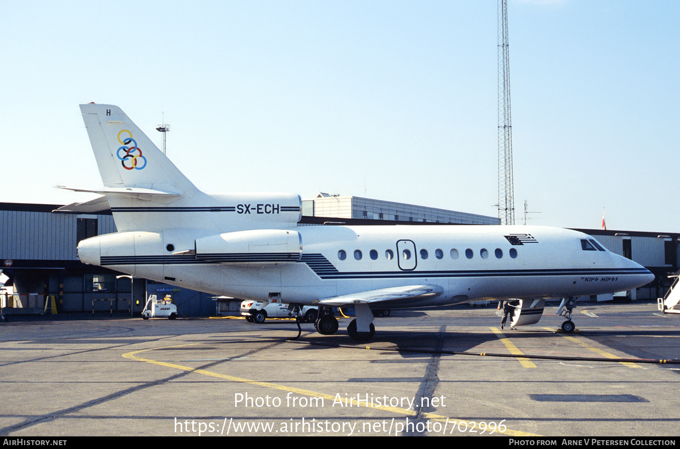 Aircraft Photo of SX-ECH | Dassault Falcon 900 | Olympic | AirHistory.net #702996