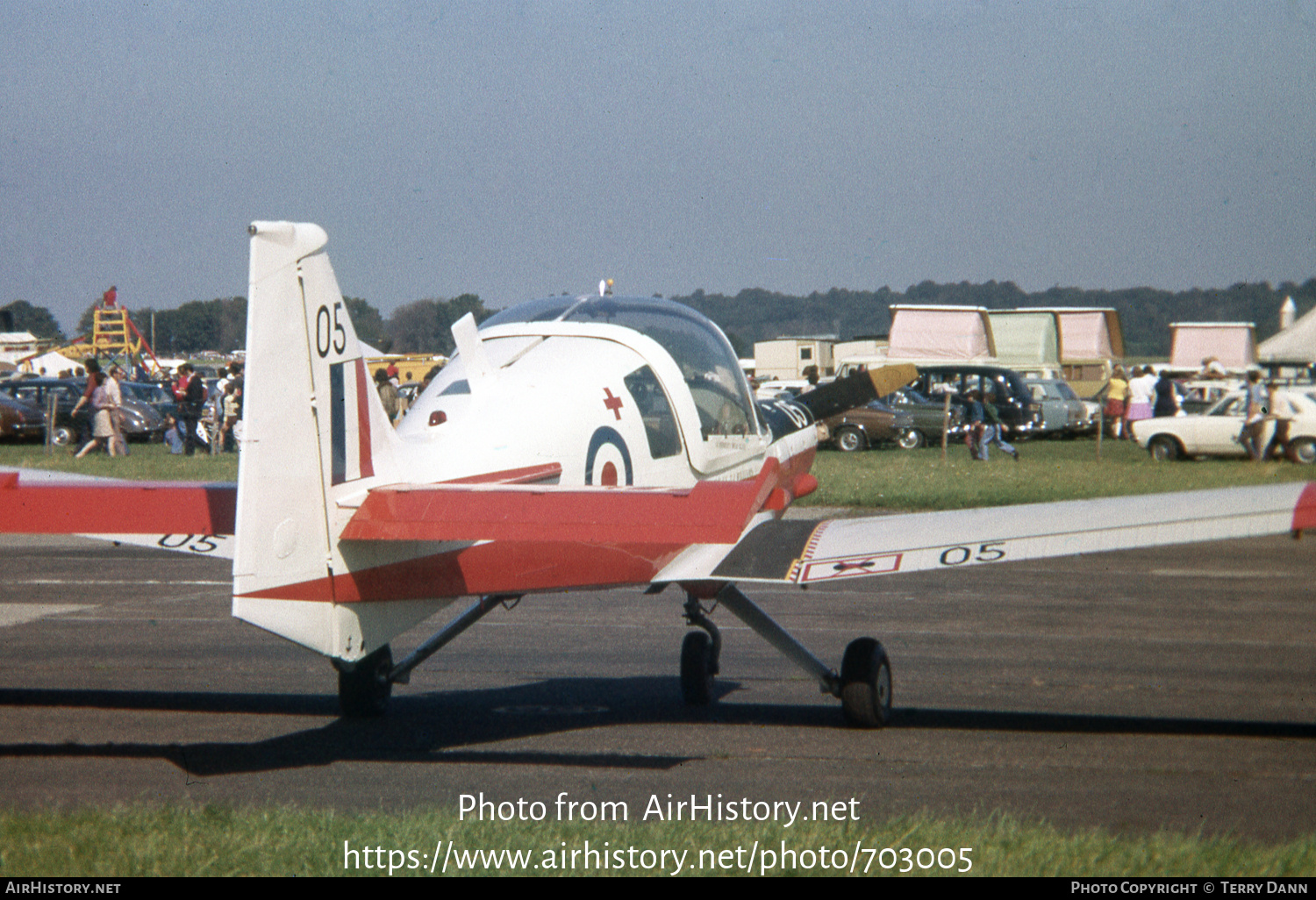 Aircraft Photo of XX556 | Scottish Aviation Bulldog T1 | UK - Air Force | AirHistory.net #703005