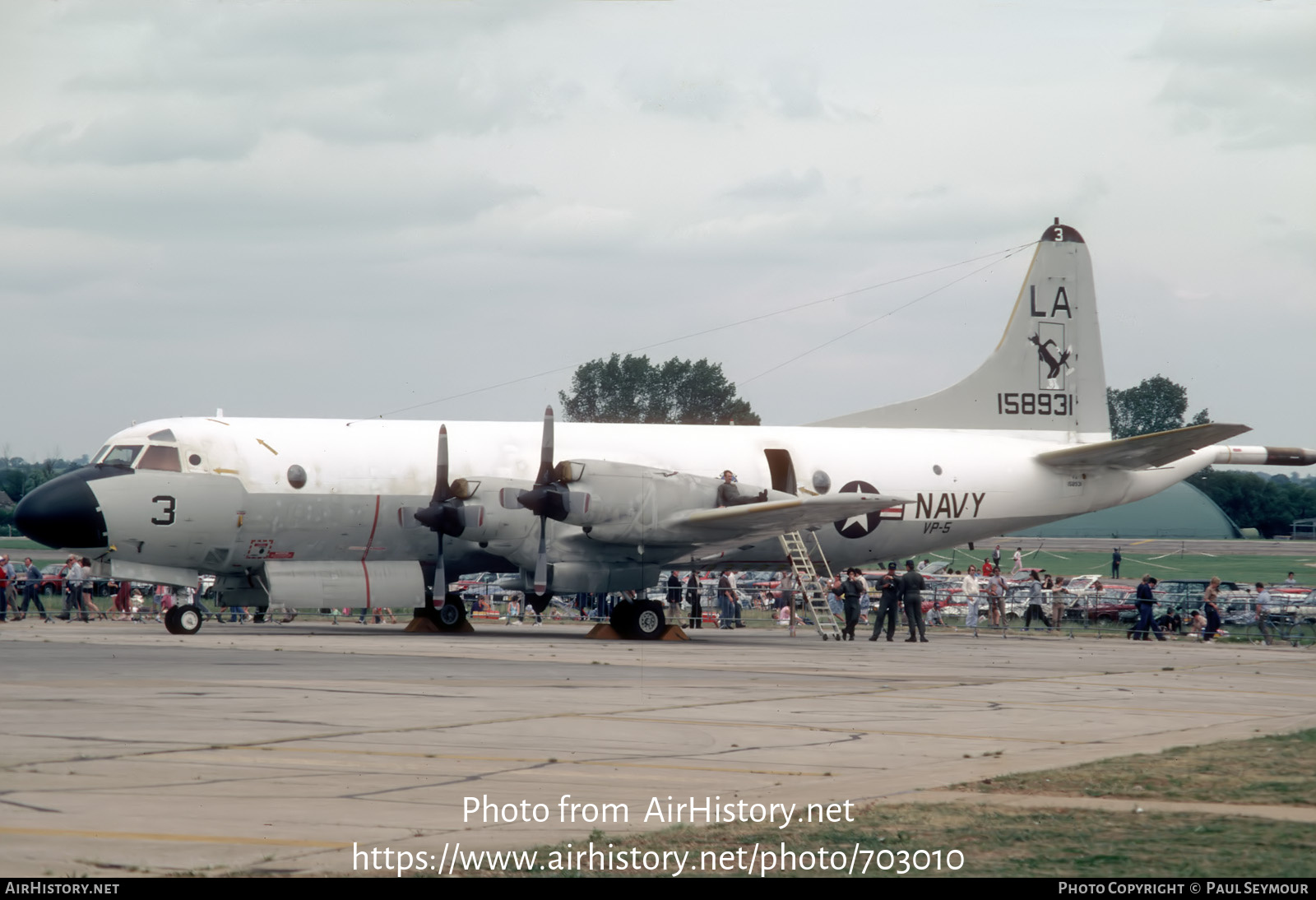 Aircraft Photo of 158931 | Lockheed P-3C Orion | USA - Navy | AirHistory.net #703010