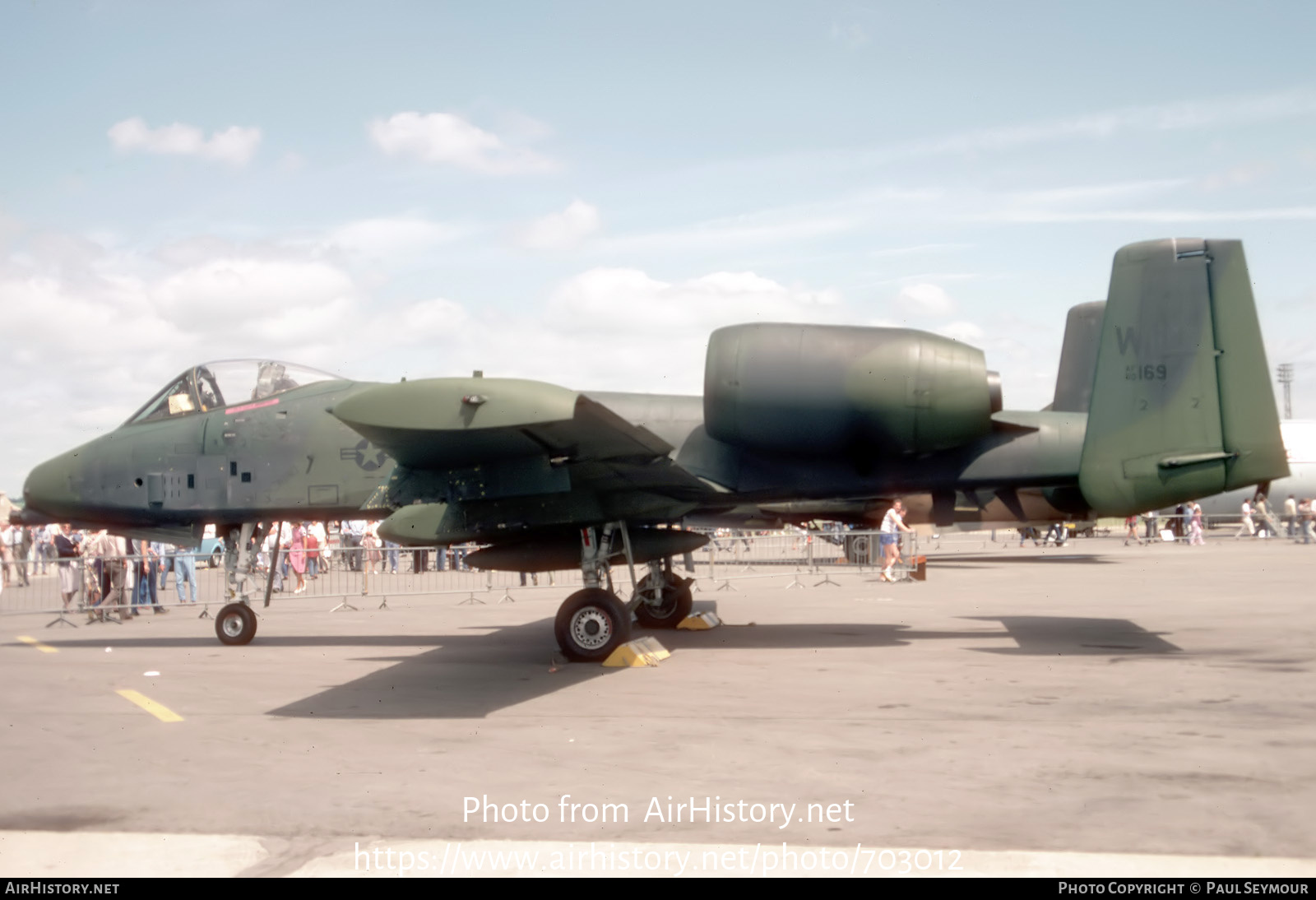 Aircraft Photo of 80-0169 / AF80-169 | Fairchild A-10A Thunderbolt II | USA - Air Force | AirHistory.net #703012