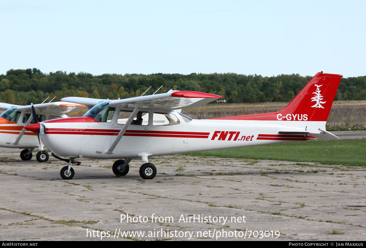 Aircraft Photo of C-GYUS | Cessna 172N Skyhawk II | FNTI - First Nations Technical Institute | AirHistory.net #703019