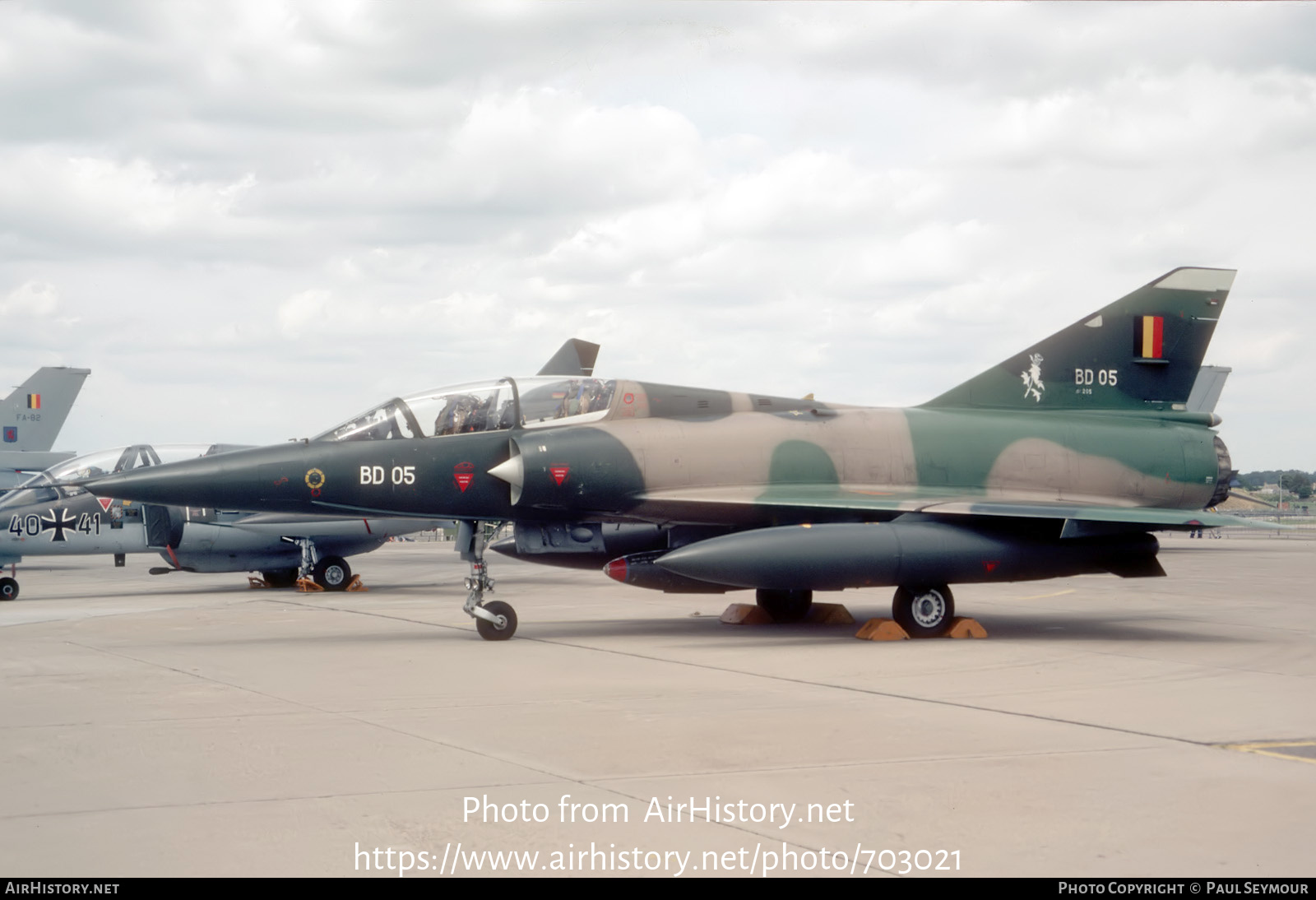 Aircraft Photo of BD05 | Dassault Mirage 5BD | Belgium - Air Force | AirHistory.net #703021