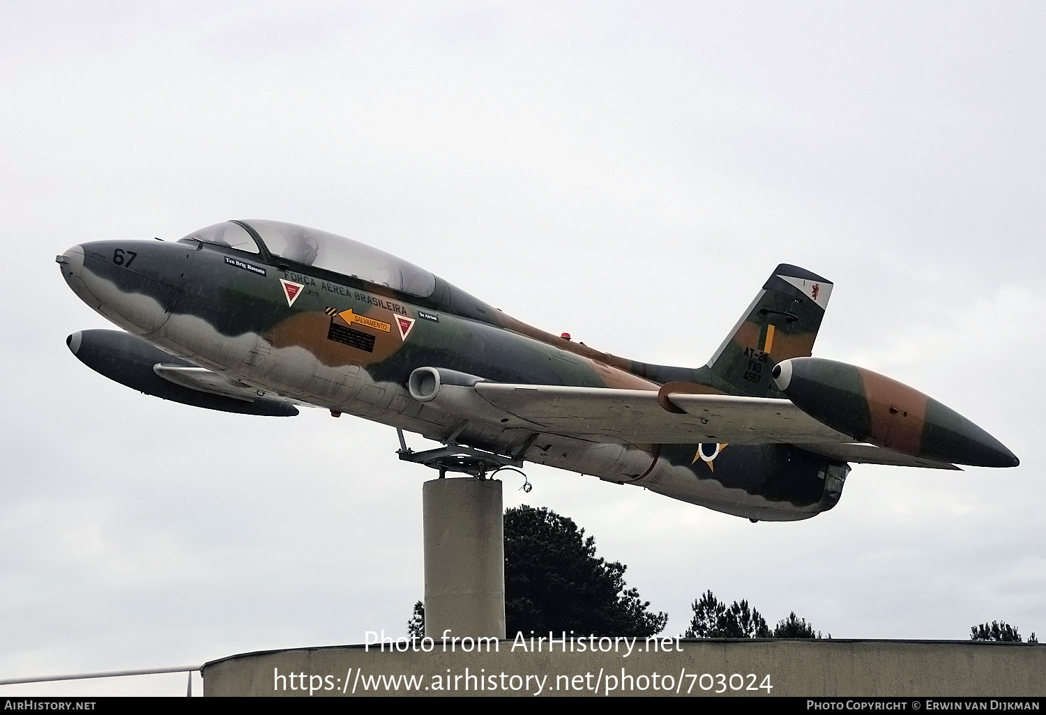 Aircraft Photo of 4567 | Embraer AT-26 Xavante | Brazil - Air Force | AirHistory.net #703024