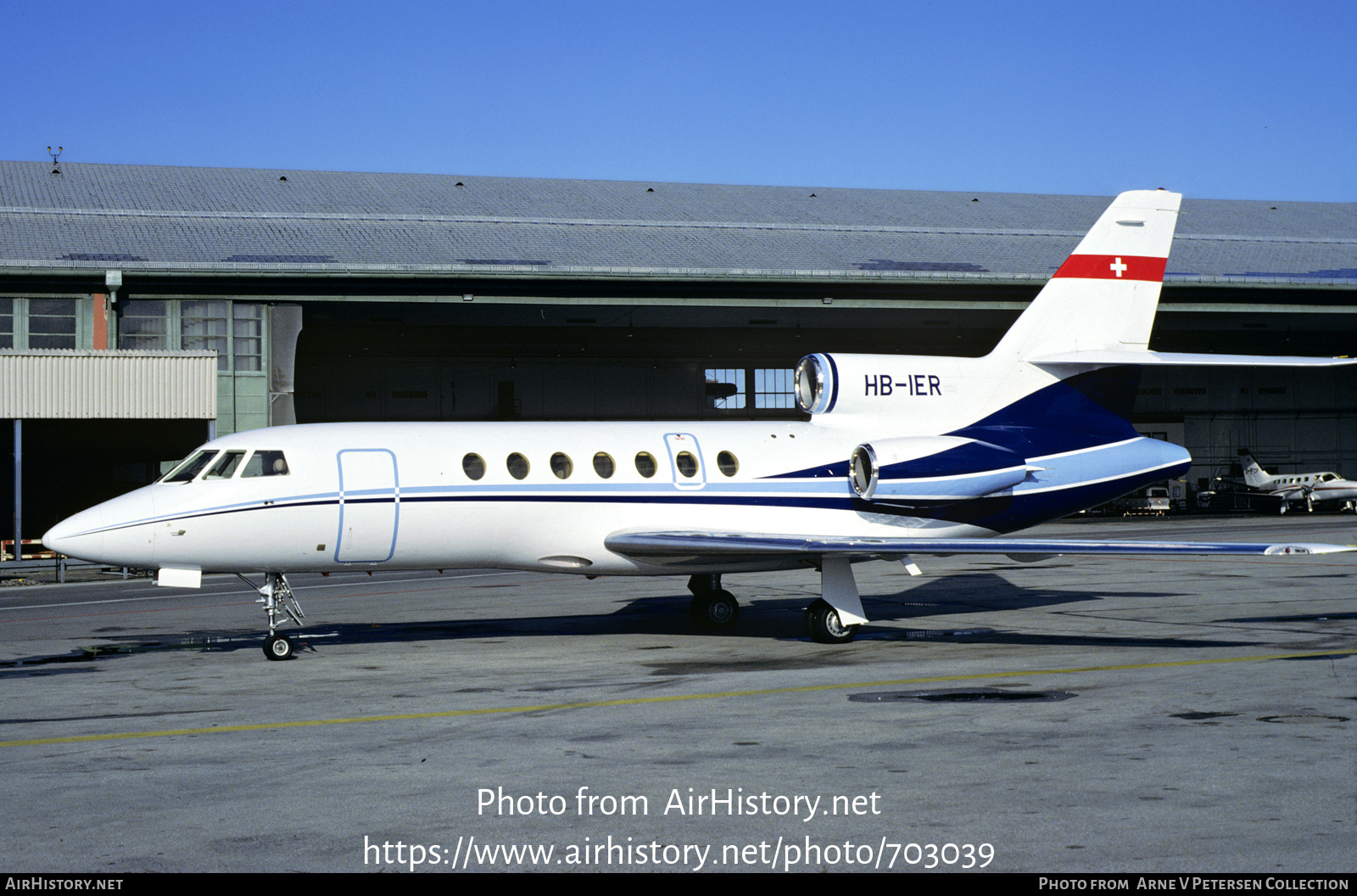 Aircraft Photo of HB-IER | Dassault Falcon 50 | AirHistory.net #703039