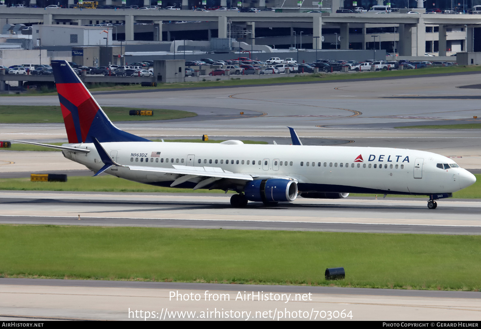 Aircraft Photo of N963DZ | Boeing 737-9GP/ER | Delta Air Lines | AirHistory.net #703064